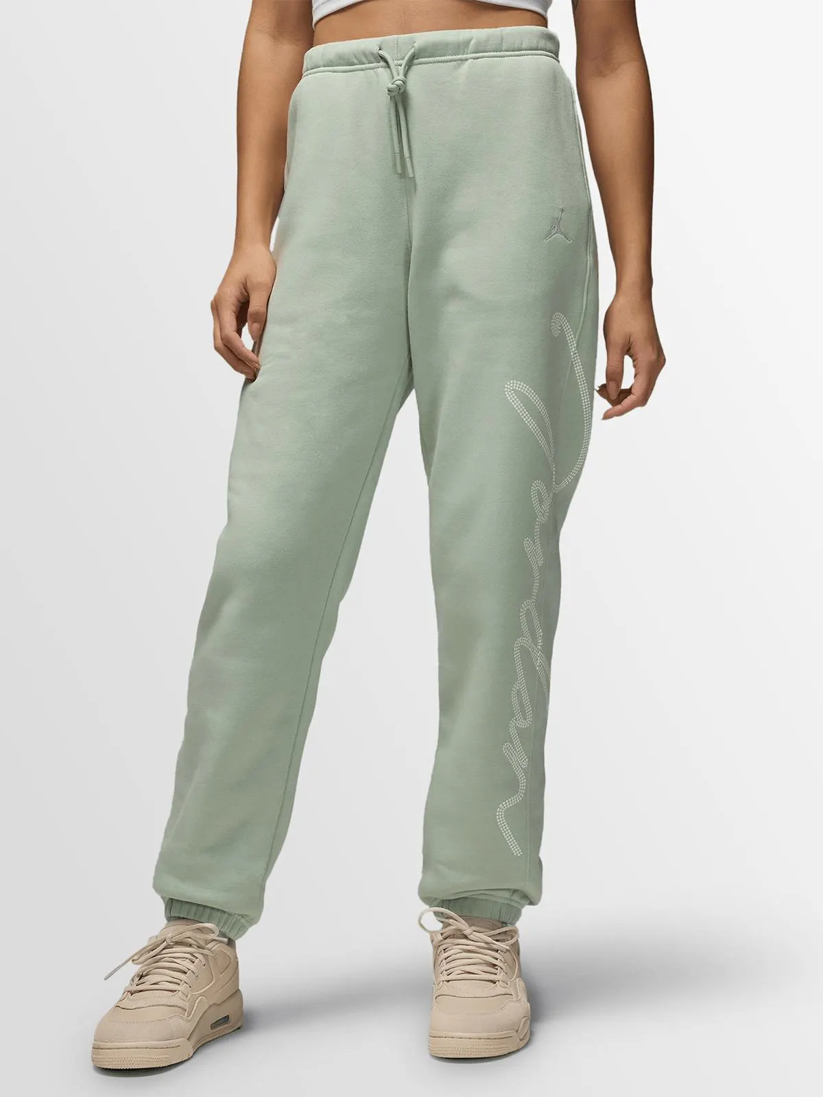 Jordan Women's Brooklyn Fleece Green Joggers