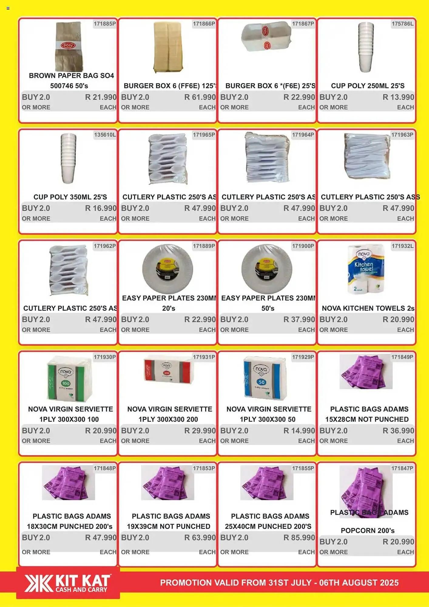 KitKat Cash and Carry catalogue from 31 July to 6 August 2025 - Catalogue Page 37