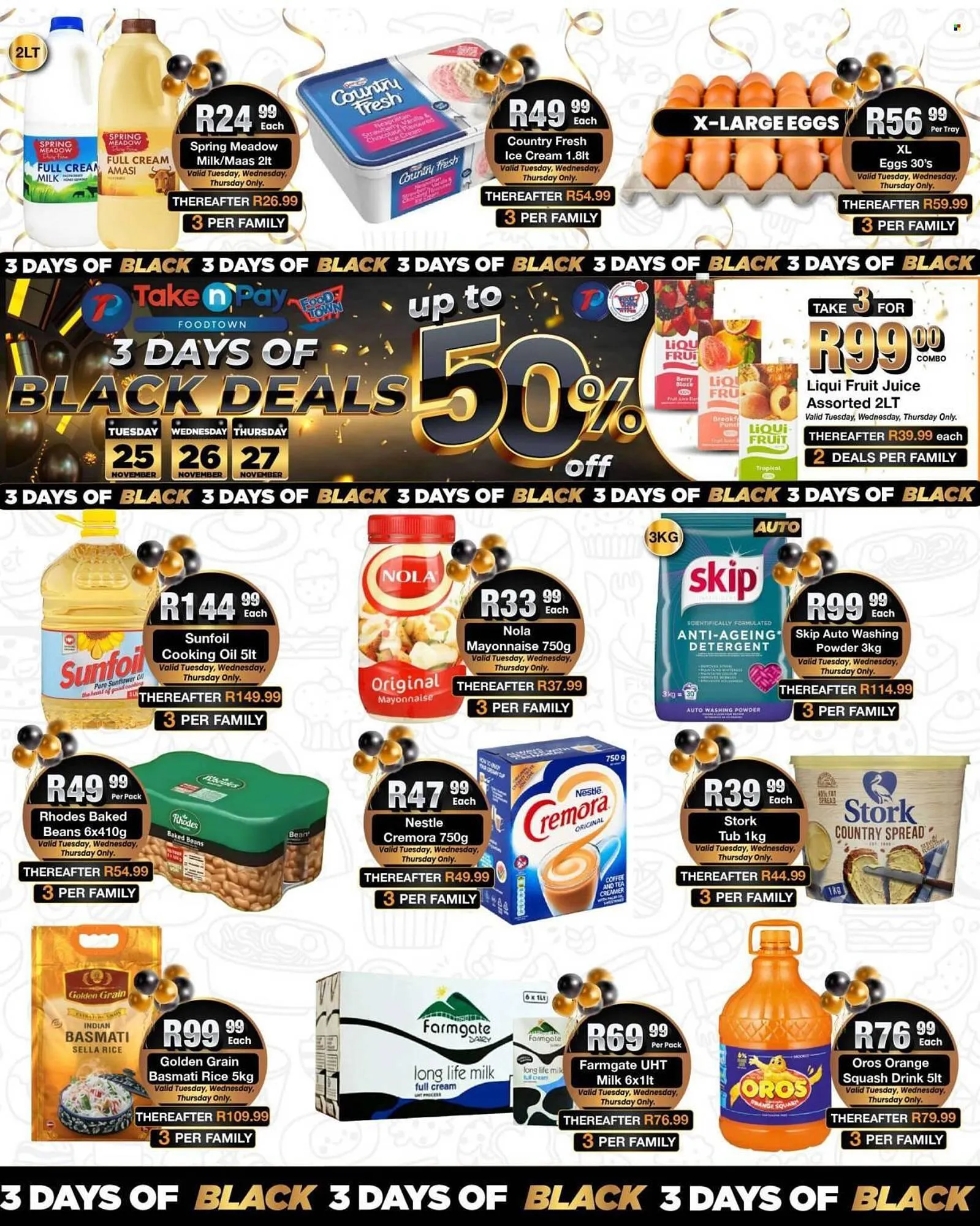 Take 'n Pay catalogue from 25 November to 27 November 2025 - Catalogue Page 1