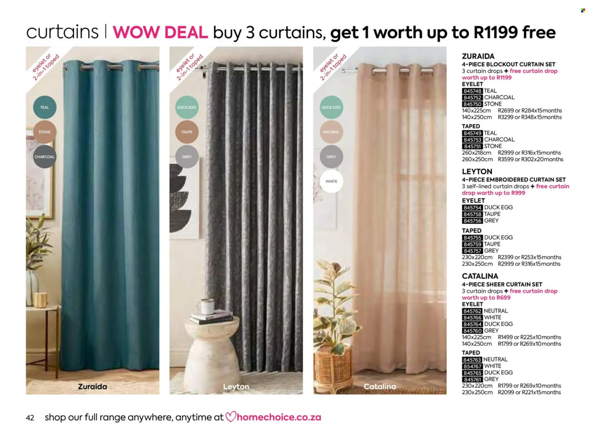 HomeChoice catalogue from 19 January to 27 January 2026 - Catalogue Page 42