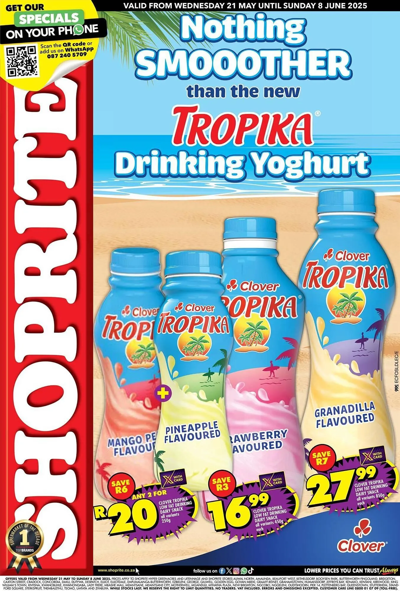 Shoprite catalogue from 21 May to 8 June 2025 - Catalogue Page 1