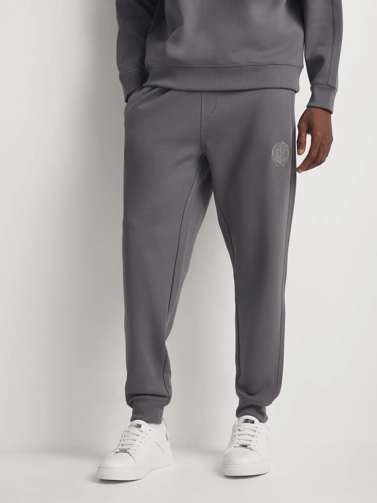 Fabiani Men's Grey Icon Co-Ord Sweatpants