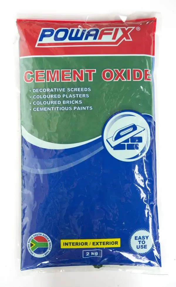 Powafix Oxide Powdered Pigment Green 2kg