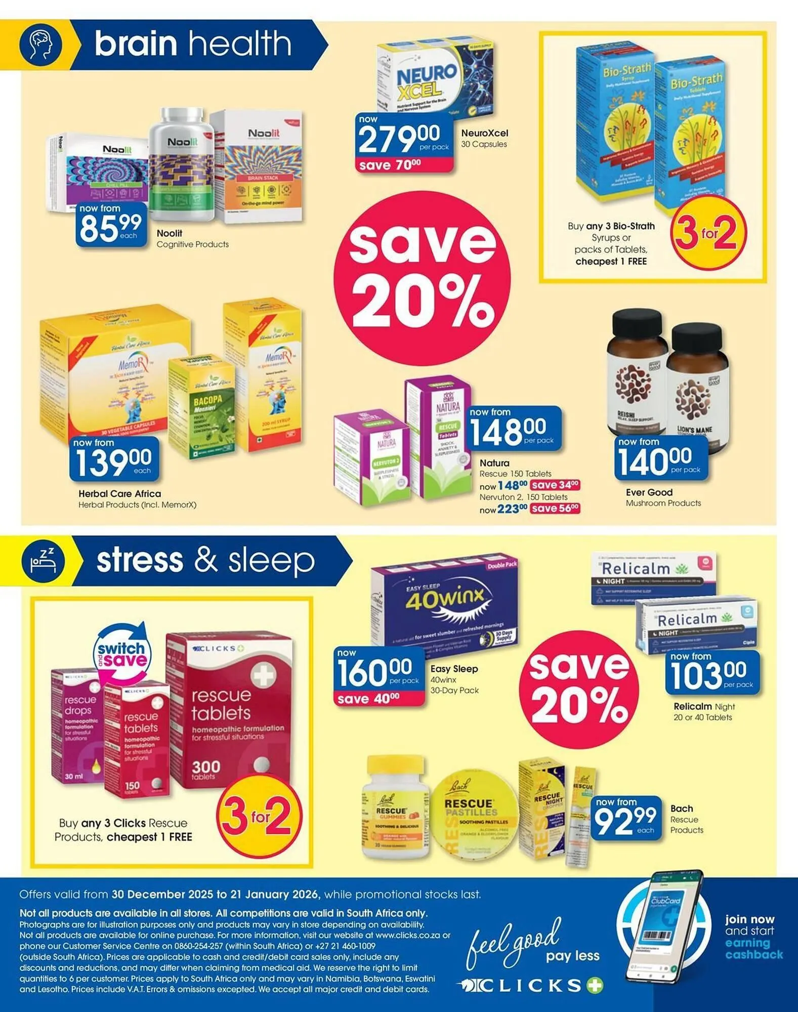 Clicks catalogue from 30 December to 21 January 2026 - Catalogue Page 32