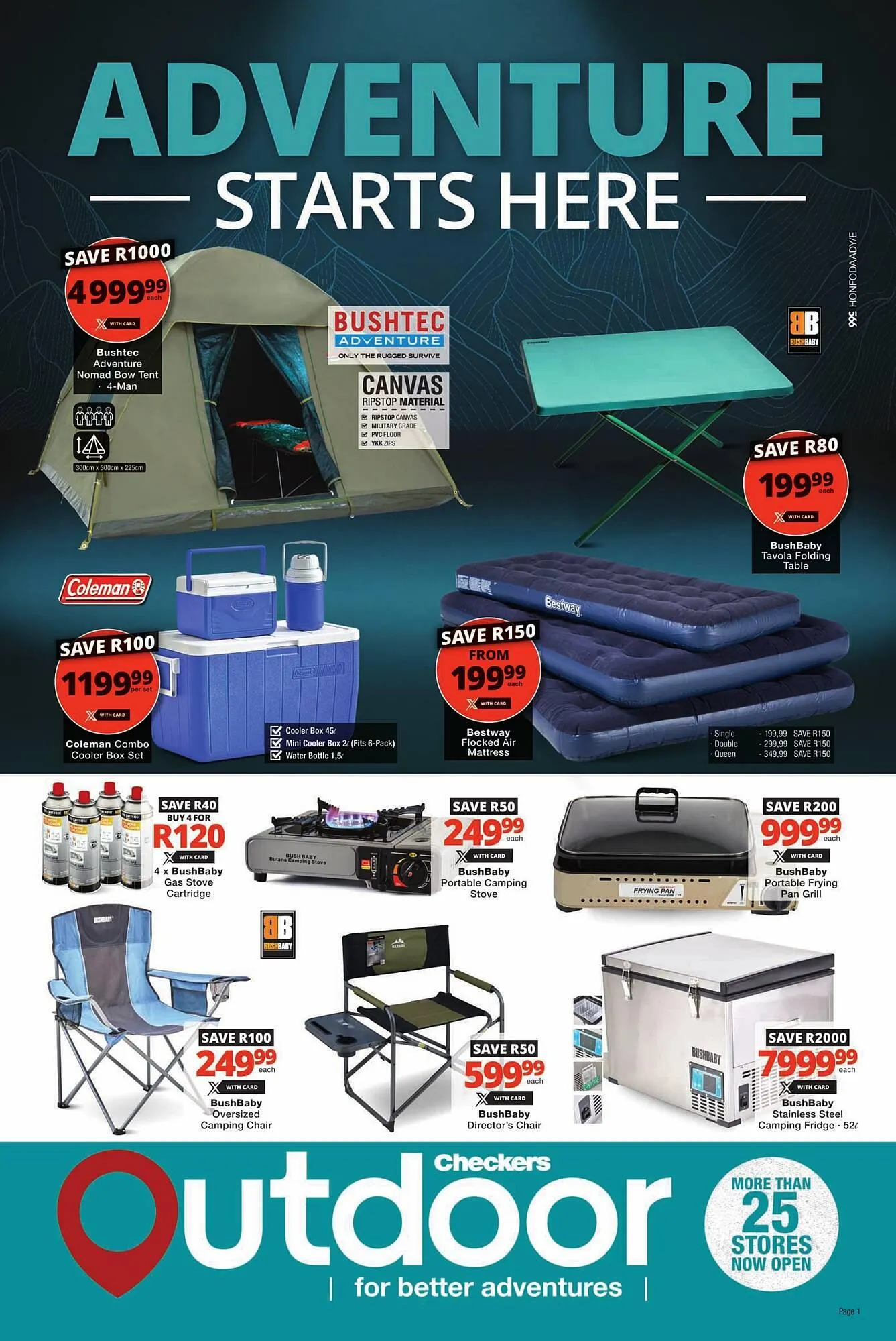 Checkers catalogue from 20 October to 23 November 2025 - Catalogue Page 1