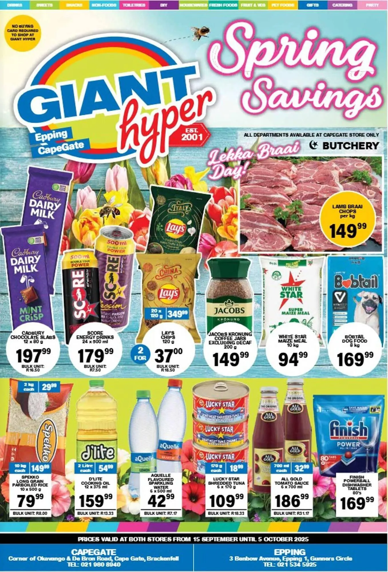 Giant Hyper catalogue from 15 September to 10 October 2025 - Catalogue Page 1