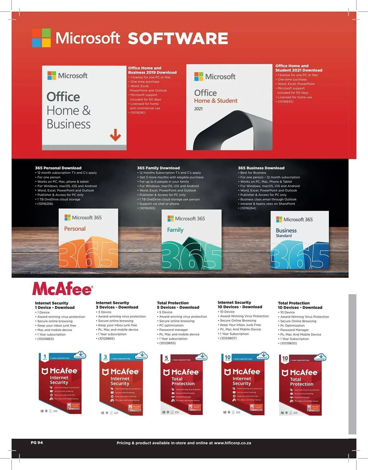 HiFi Corp catalogue from 24 September to 31 October 2025 - Catalogue Page 94