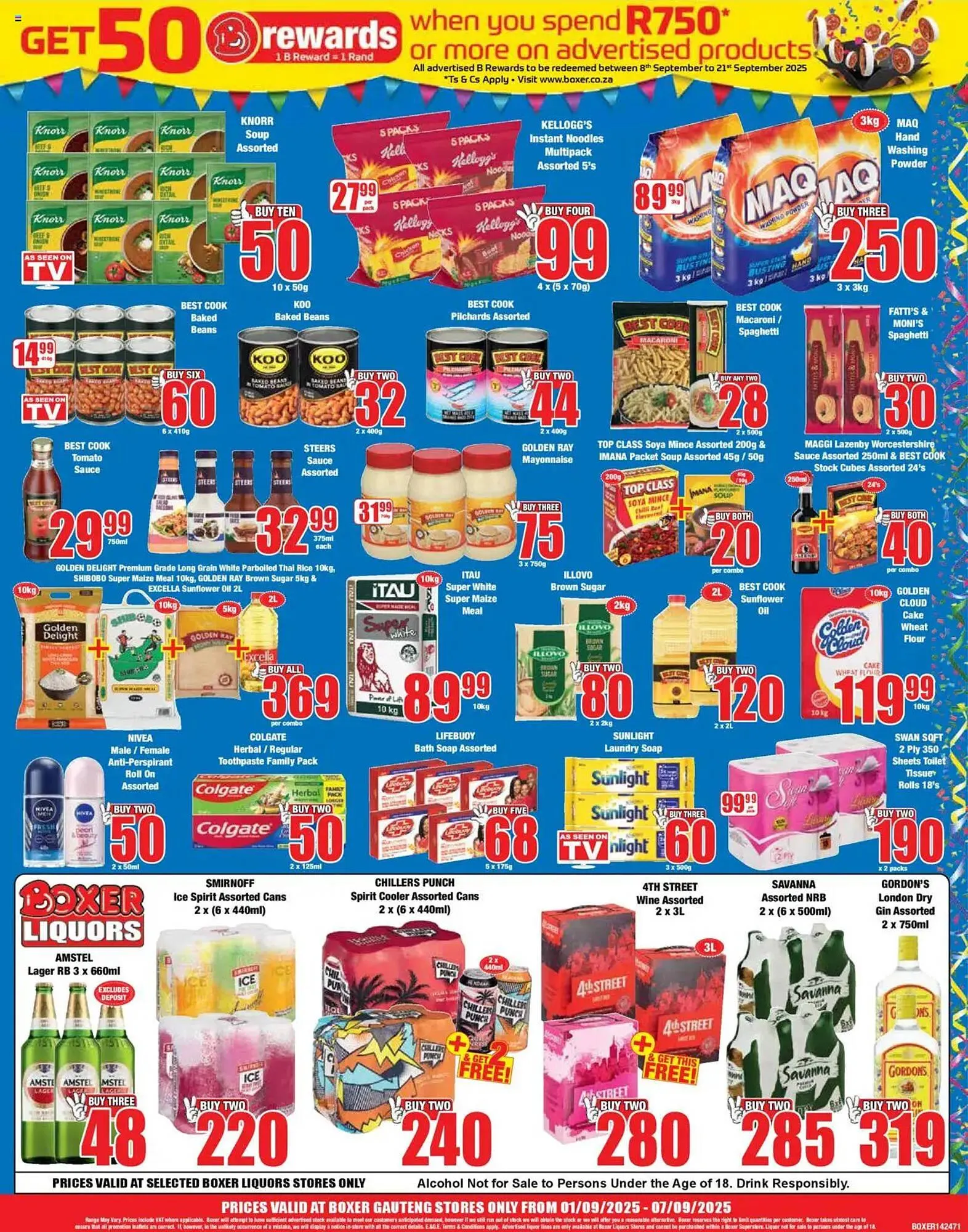 Boxer catalogue from 1 September to 7 September 2025 - Catalogue Page 3