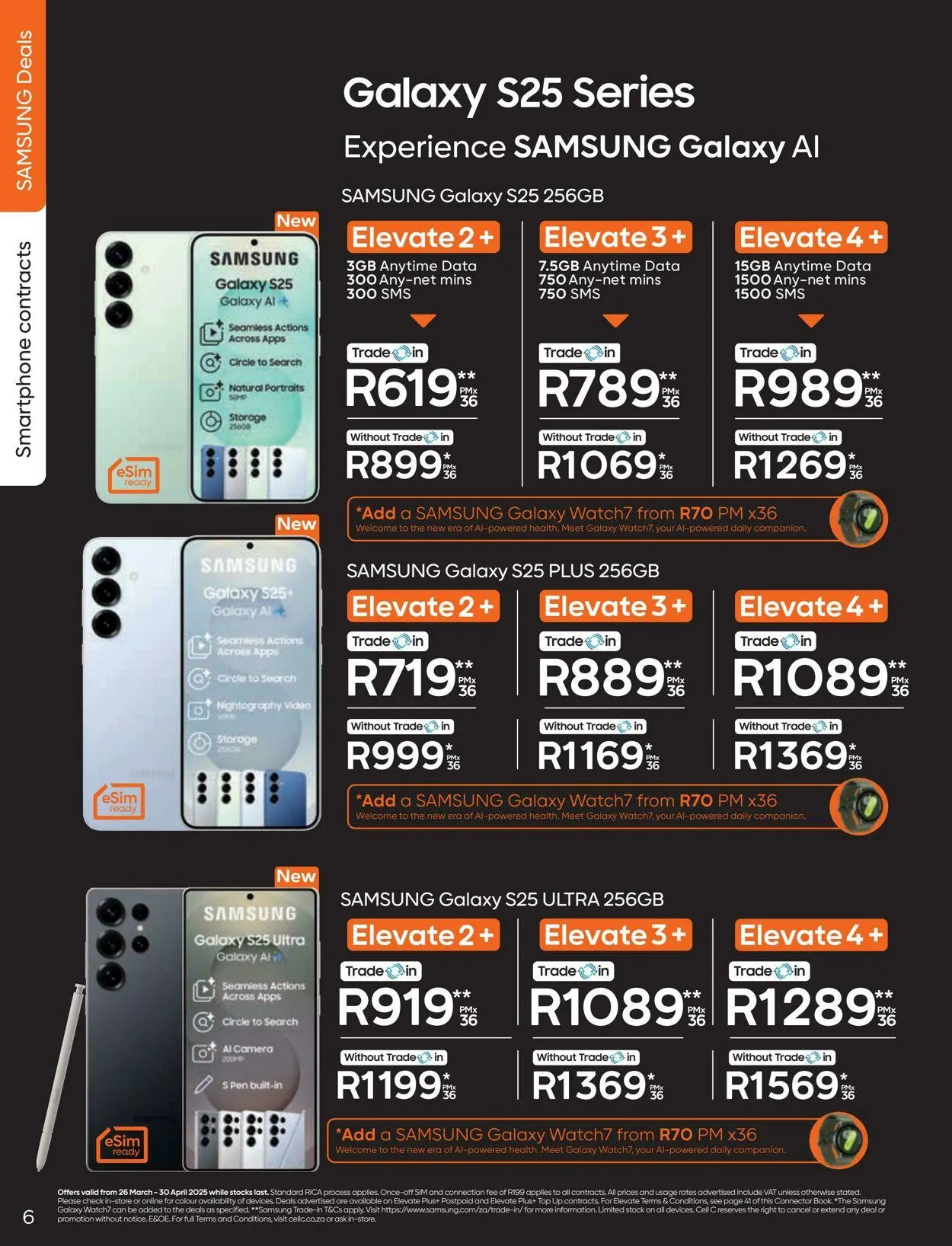 Cell C Current catalogue from 27 March to 10 April 2025 - Catalogue Page 6