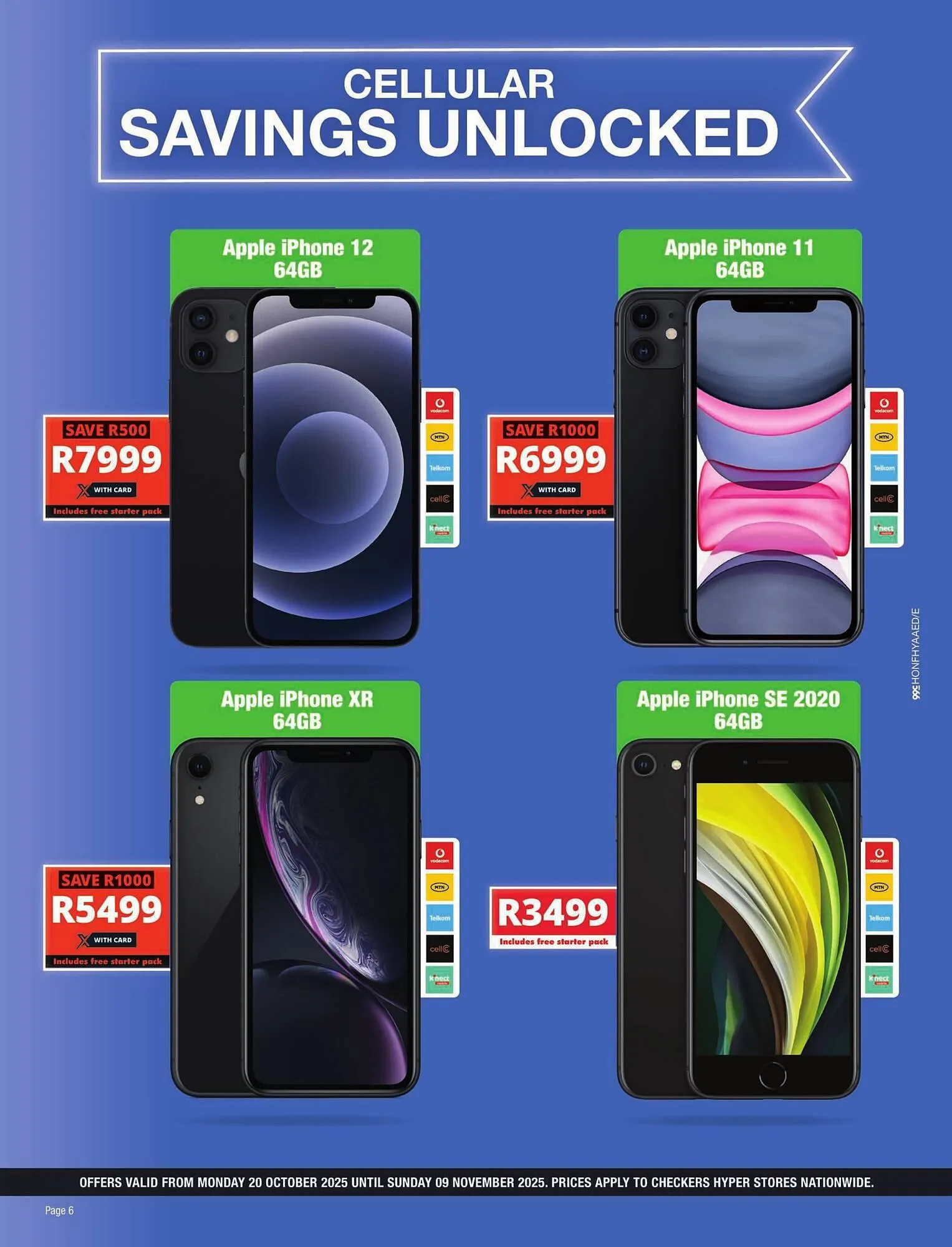 Checkers catalogue from 20 October to 9 November 2025 - Catalogue Page 6