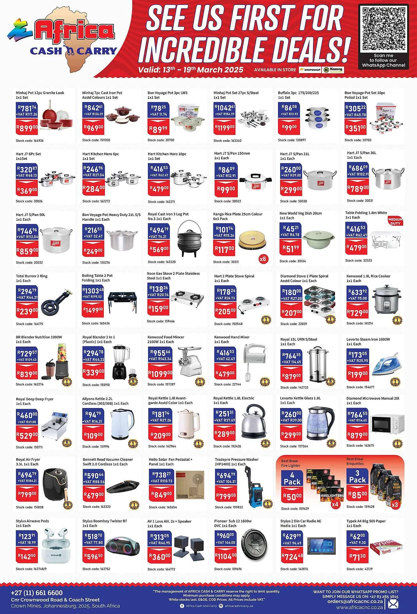 Africa Cash and Carry catalogue from 13 March to 19 March 2025 - Catalogue Page 9