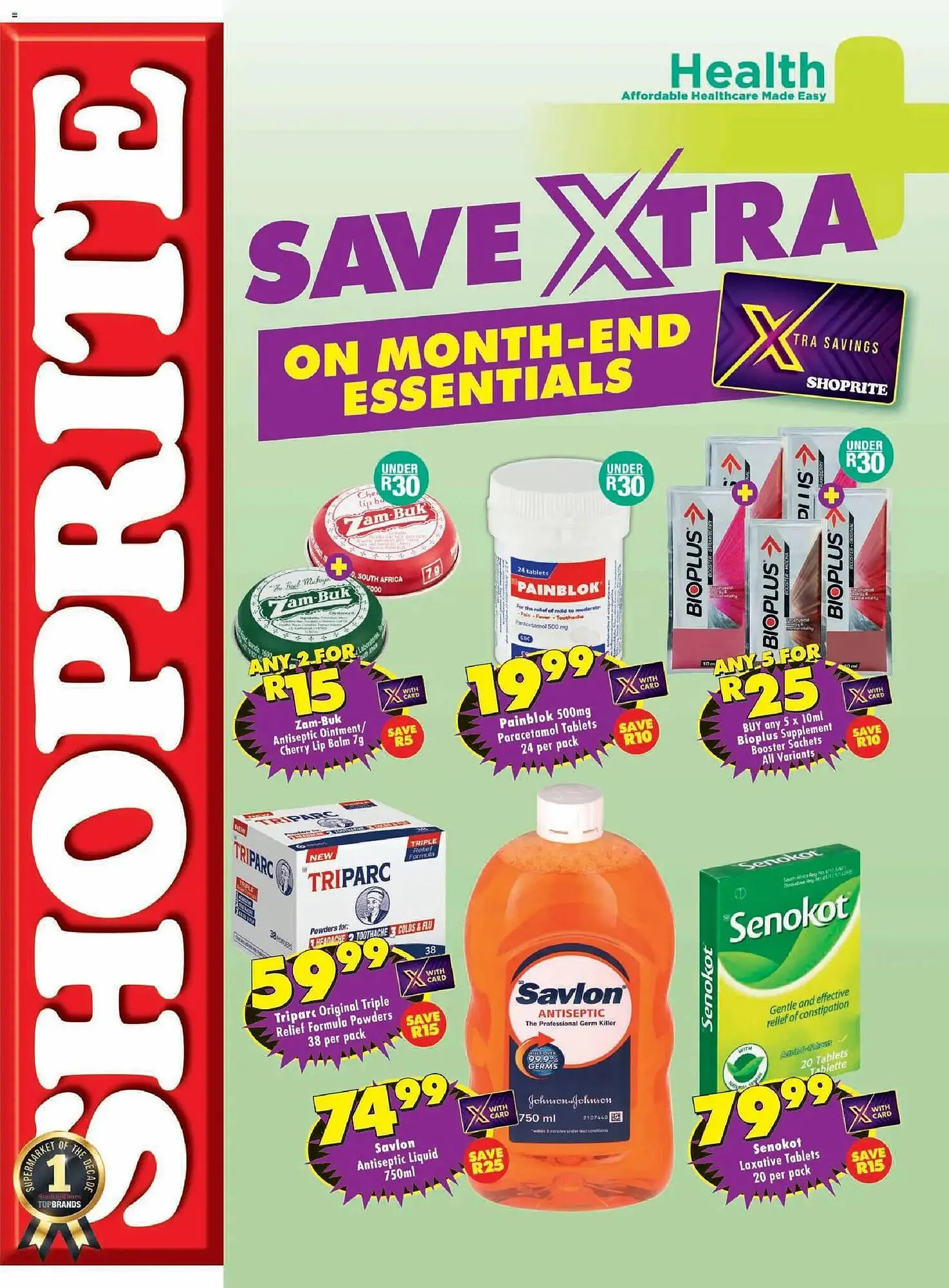 Shoprite catalogue from 19 November to 7 December 2025 - Catalogue Page 1