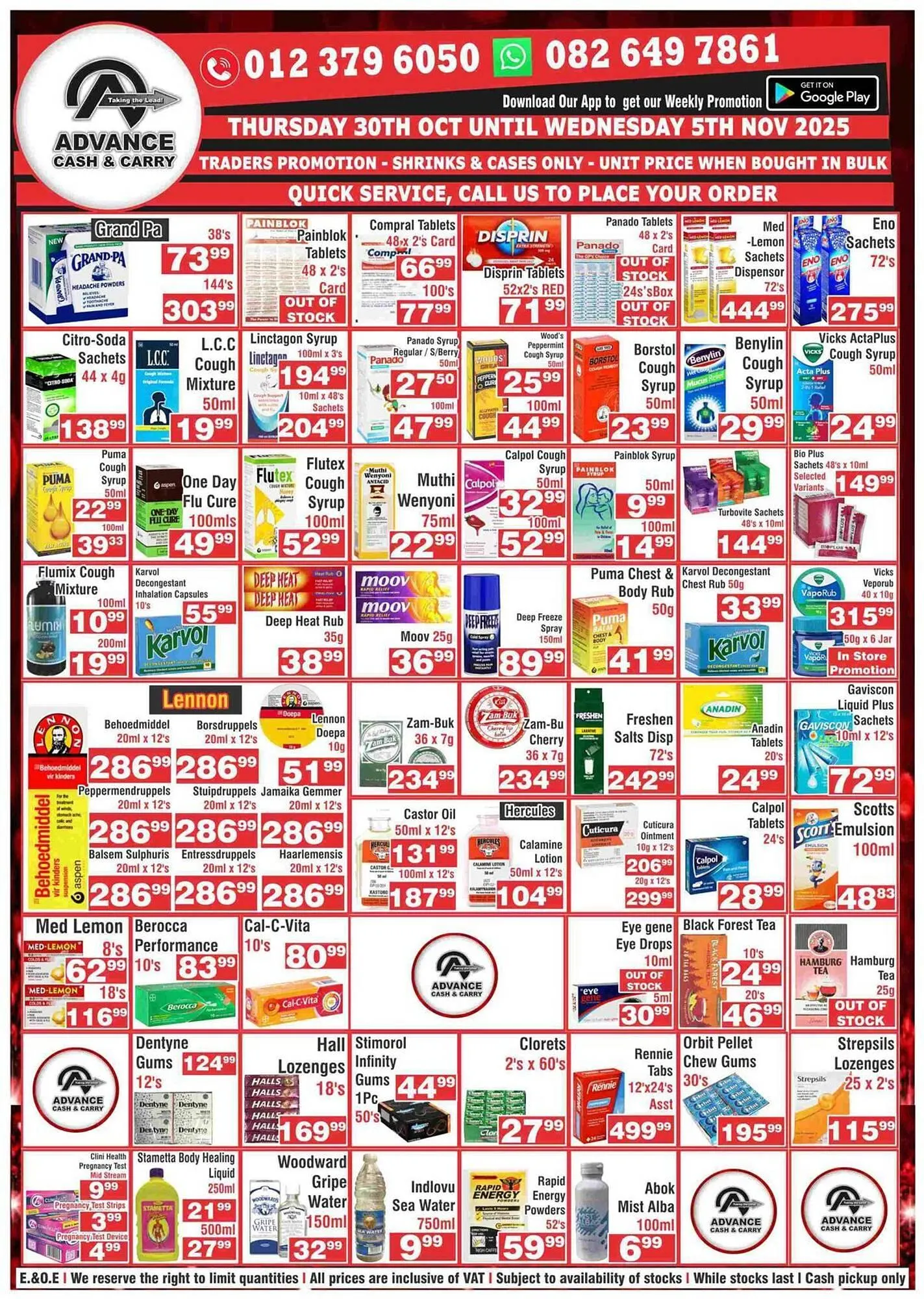 Advance Cash n Carry catalogue from 30 October to 5 November 2025 - Catalogue Page 14