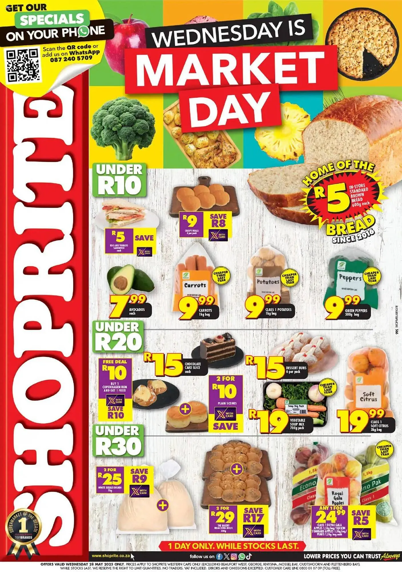 Shoprite catalogue from 28 May to 28 May 2025 - Catalogue Page 1