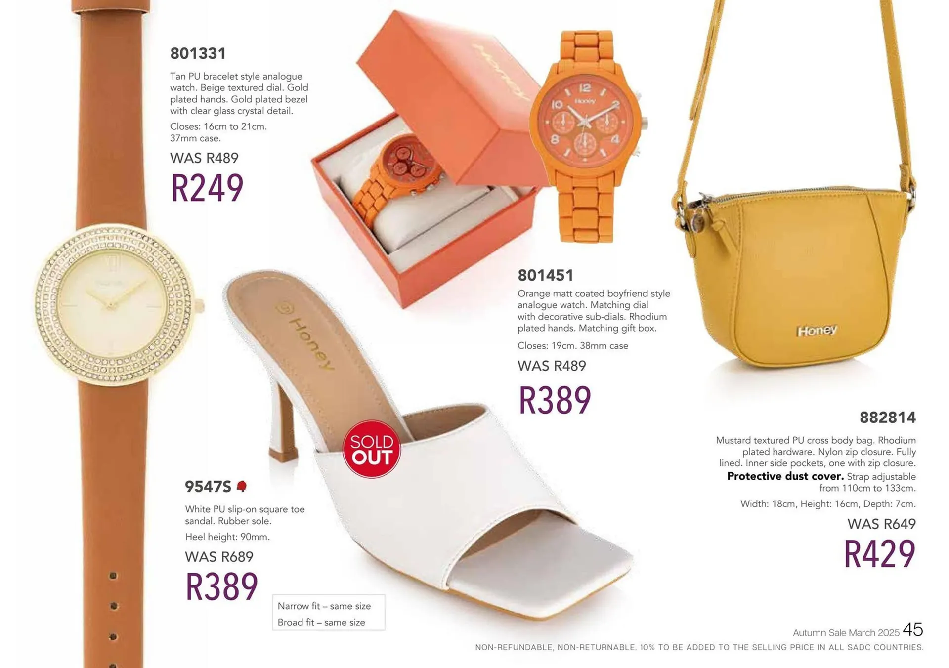 Honey Fashion Accessories catalogue from 6 June to 12 June 2025 - Catalogue Page 47