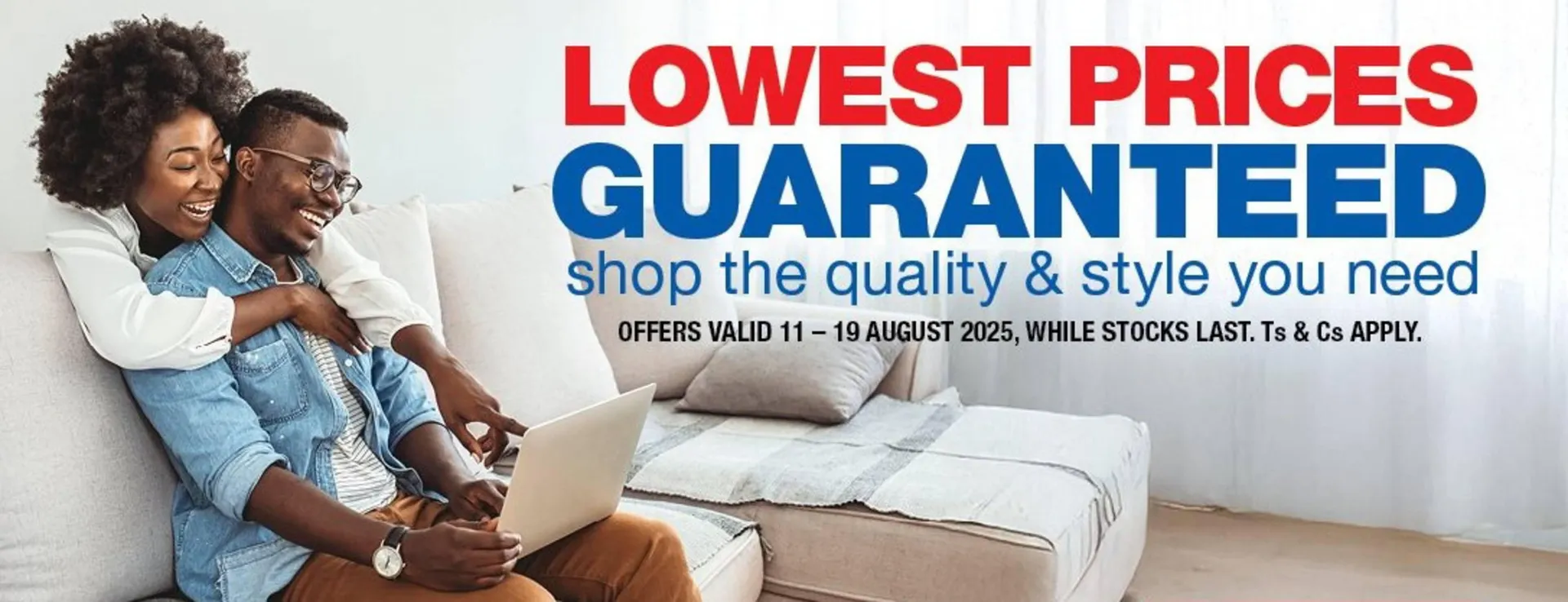 OK Furniture catalogue from 12 August to 19 August 2025 - Catalogue Page 1