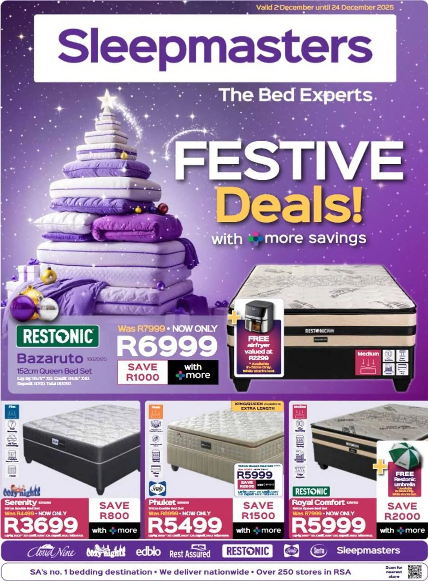 Sleepmasters catalogue from 26 December to 28 December 2025 - Catalogue Page 1