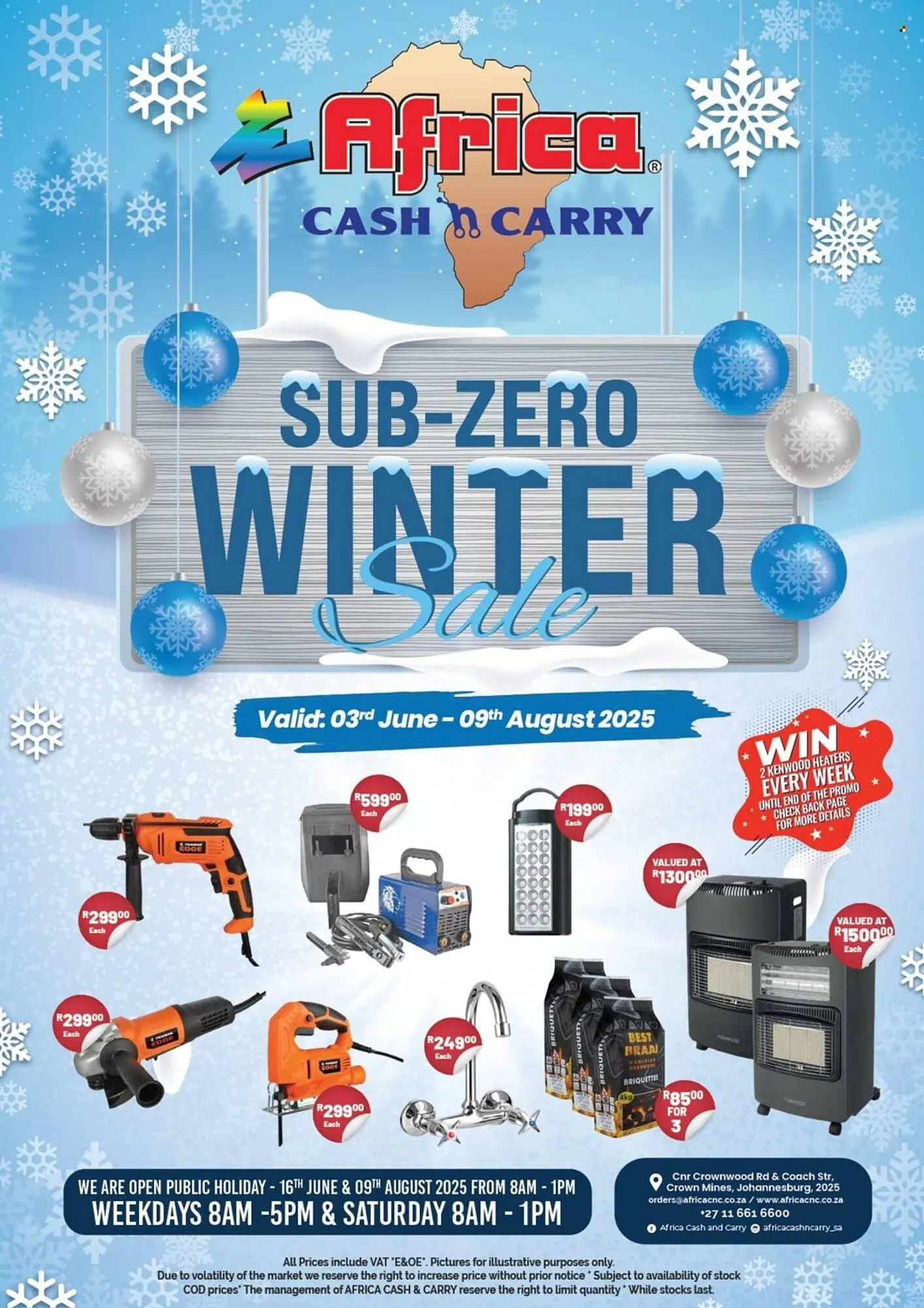 Africa Cash and Carry catalogue from 3 June to 9 August 2025 - Catalogue Page 1