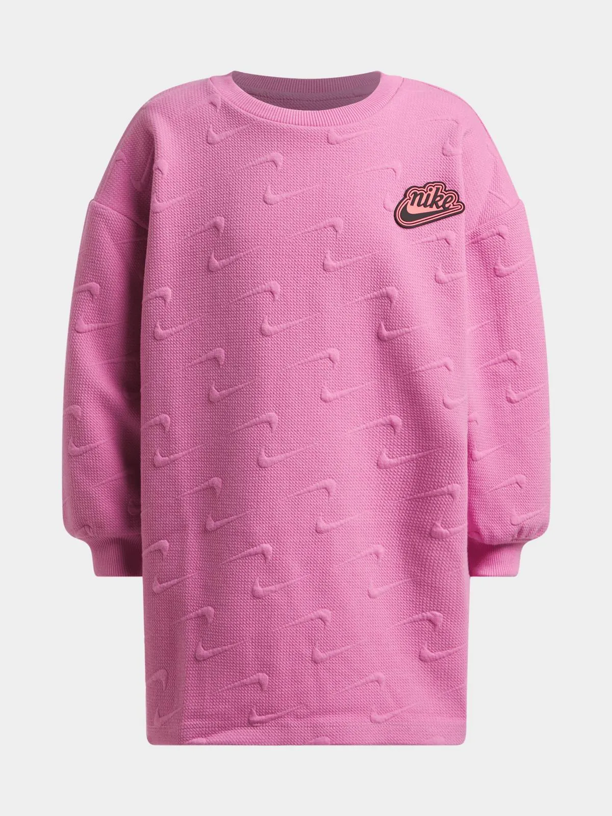 Nike Girls Kids New Impressions Icon Pink Dress