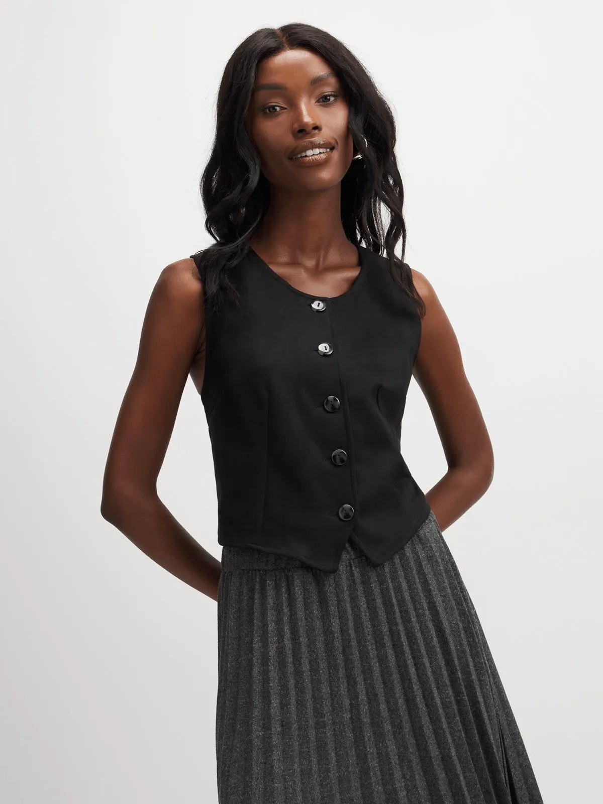 Jet Women's Suede Waistcoat