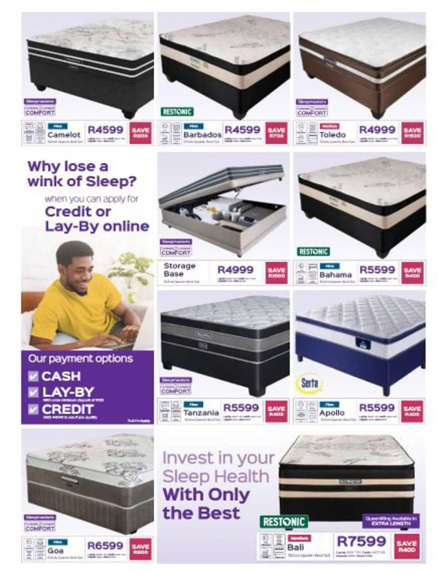 Sleepmasters catalogue from 8 March to 7 April 2024 - Catalogue Page 5