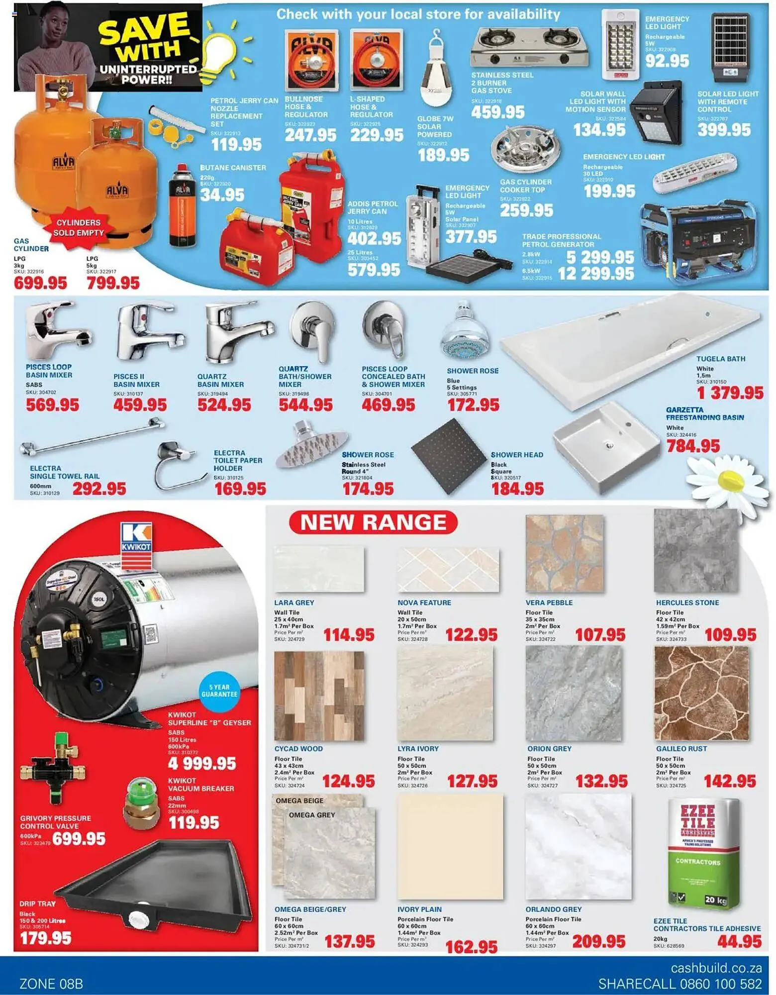 Cashbuild catalogue from 25 August to 22 September 2025 - Catalogue Page 3