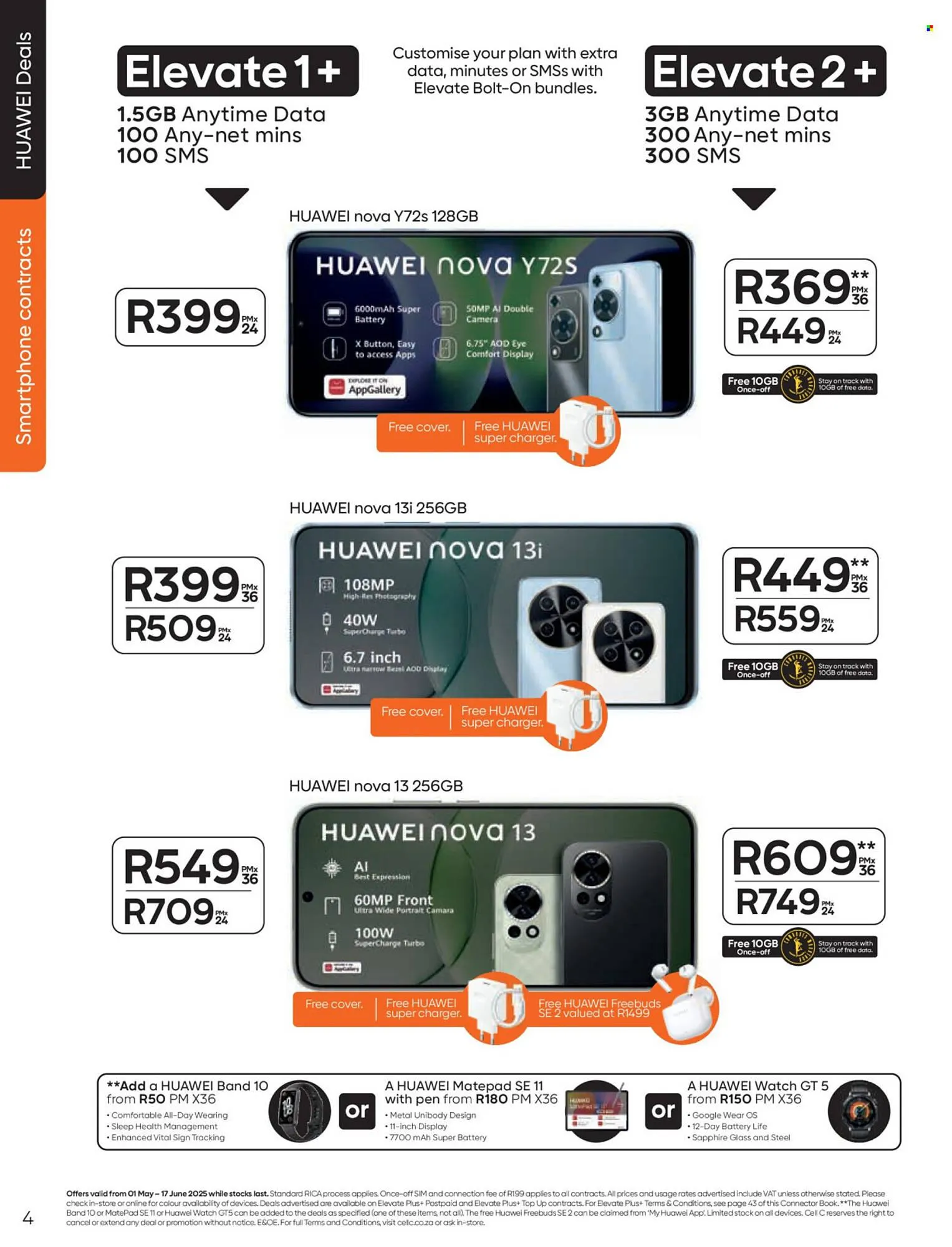 Cell C catalogue from 1 May to 17 June 2025 - Catalogue Page 4