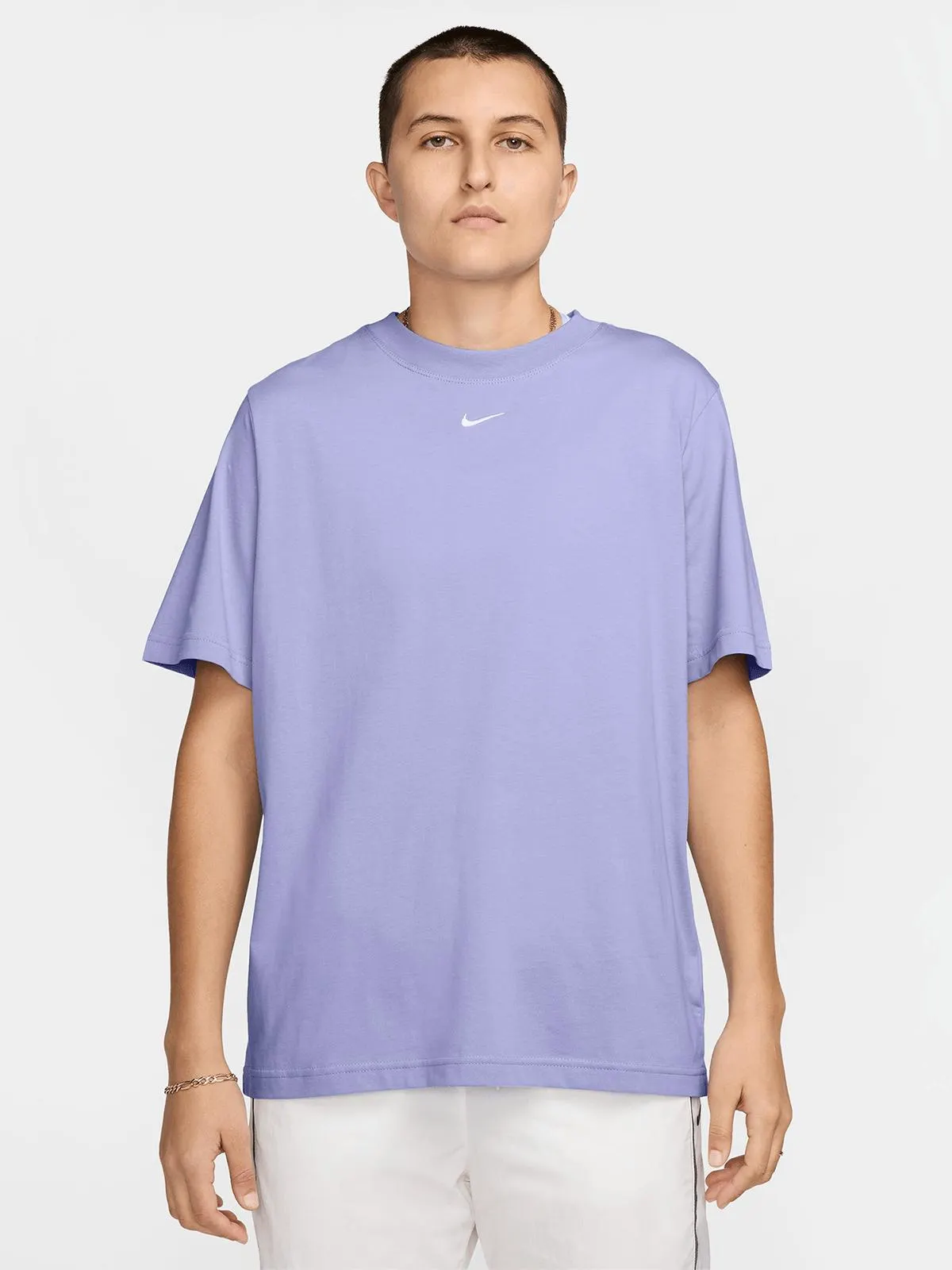 Nike Womens Sportswear Essential Lilac Tee