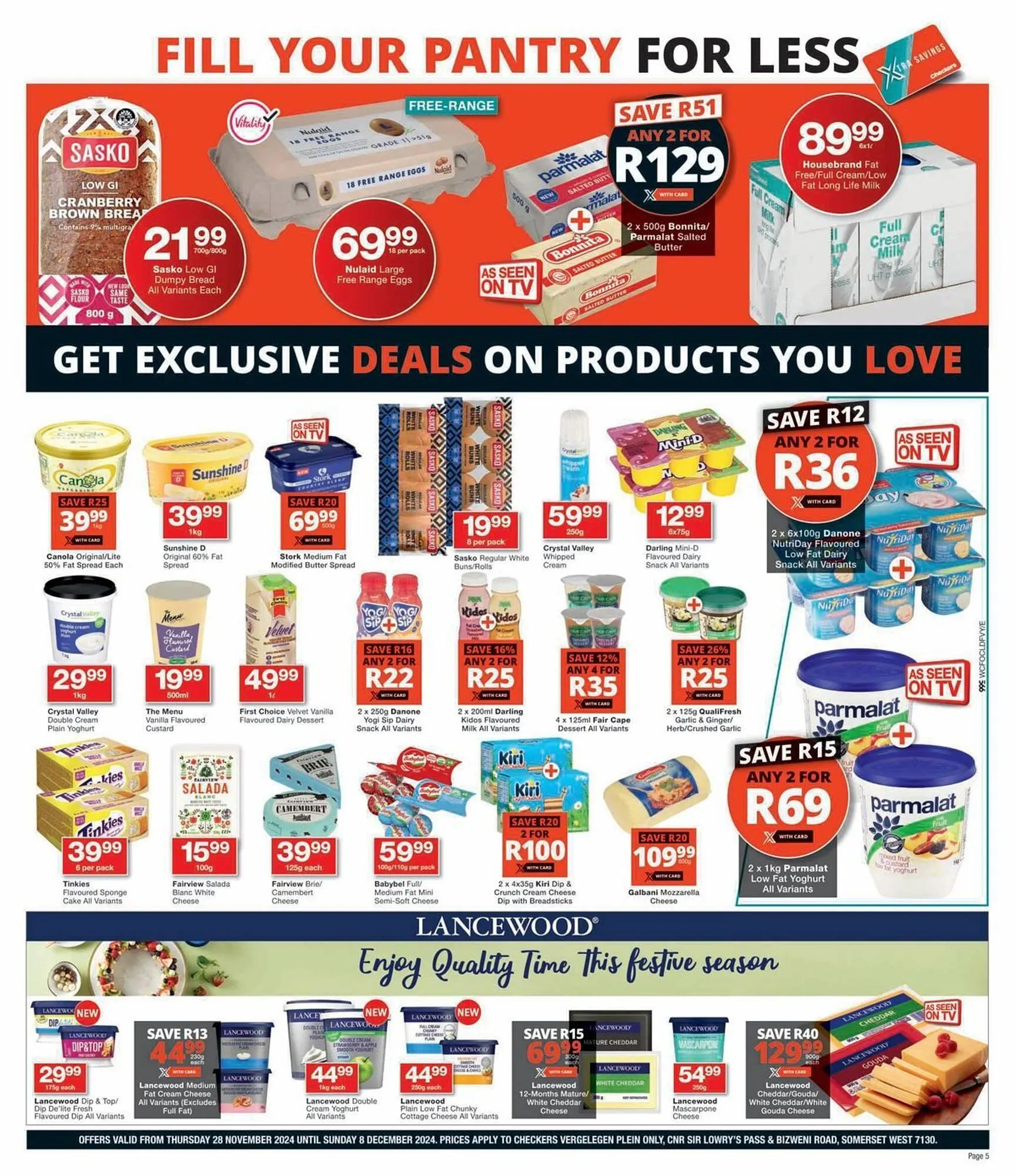 Checkers catalogue from 28 November to 8 December 2024 - Catalogue Page 5