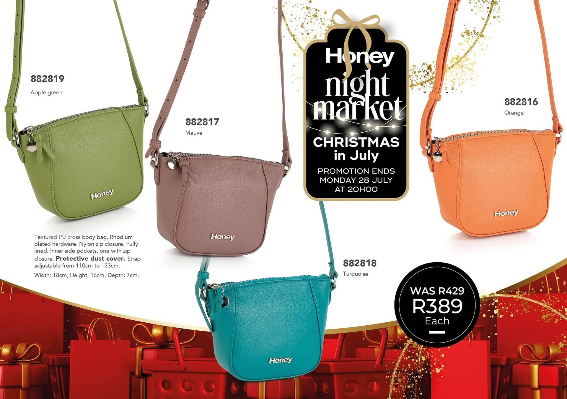 Honey Fashion Accessories catalogue from 26 July to 27 July 2025 - Catalogue Page 2