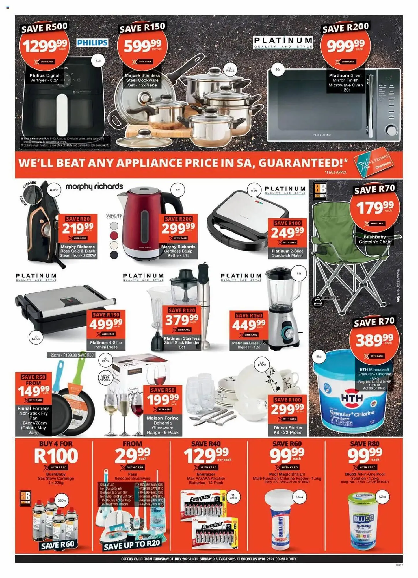 Checkers catalogue from 31 July to 3 August 2025 - Catalogue Page 7