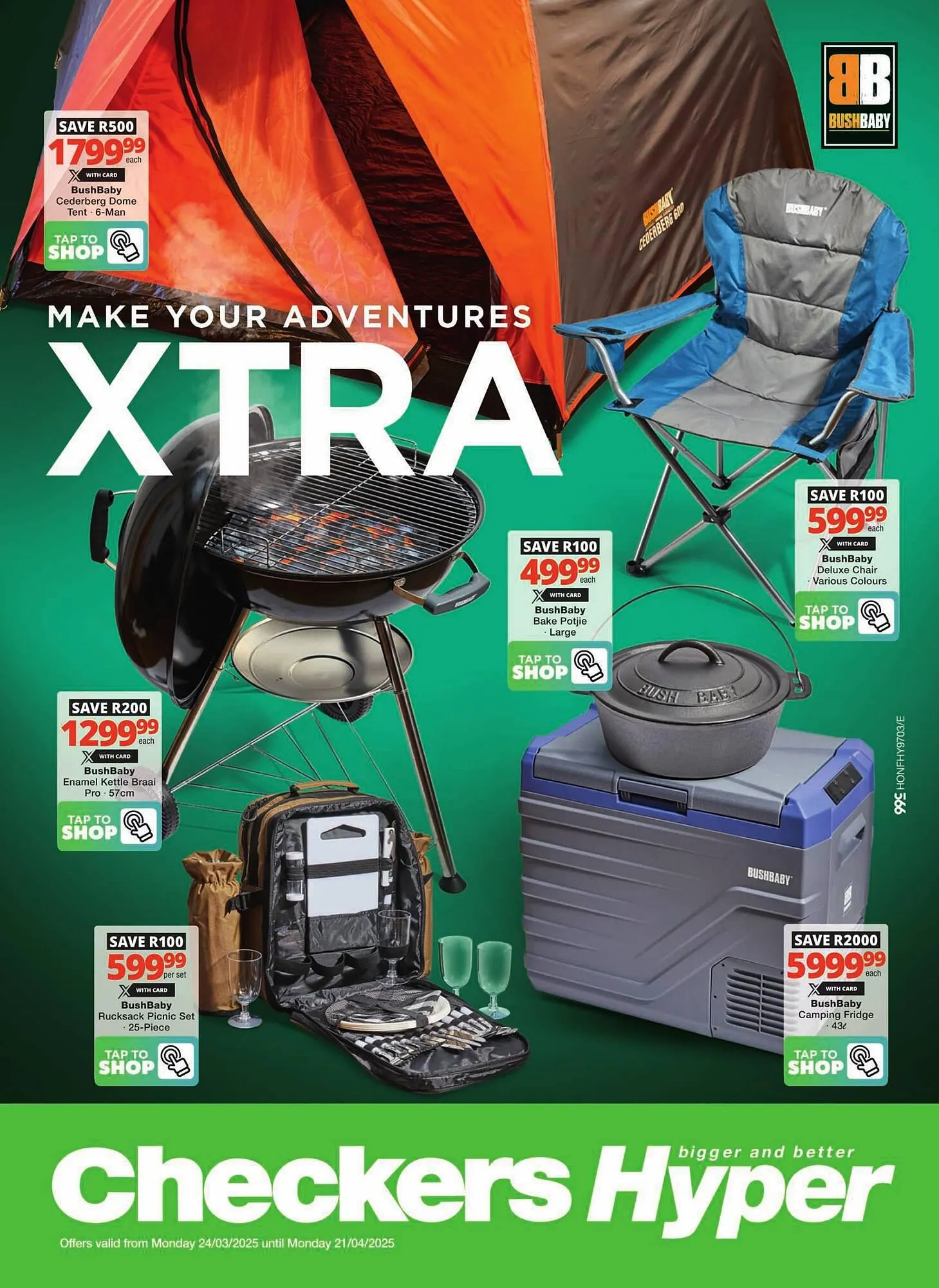 Checkers catalogue from 24 March to 21 April 2025 - Catalogue Page 1