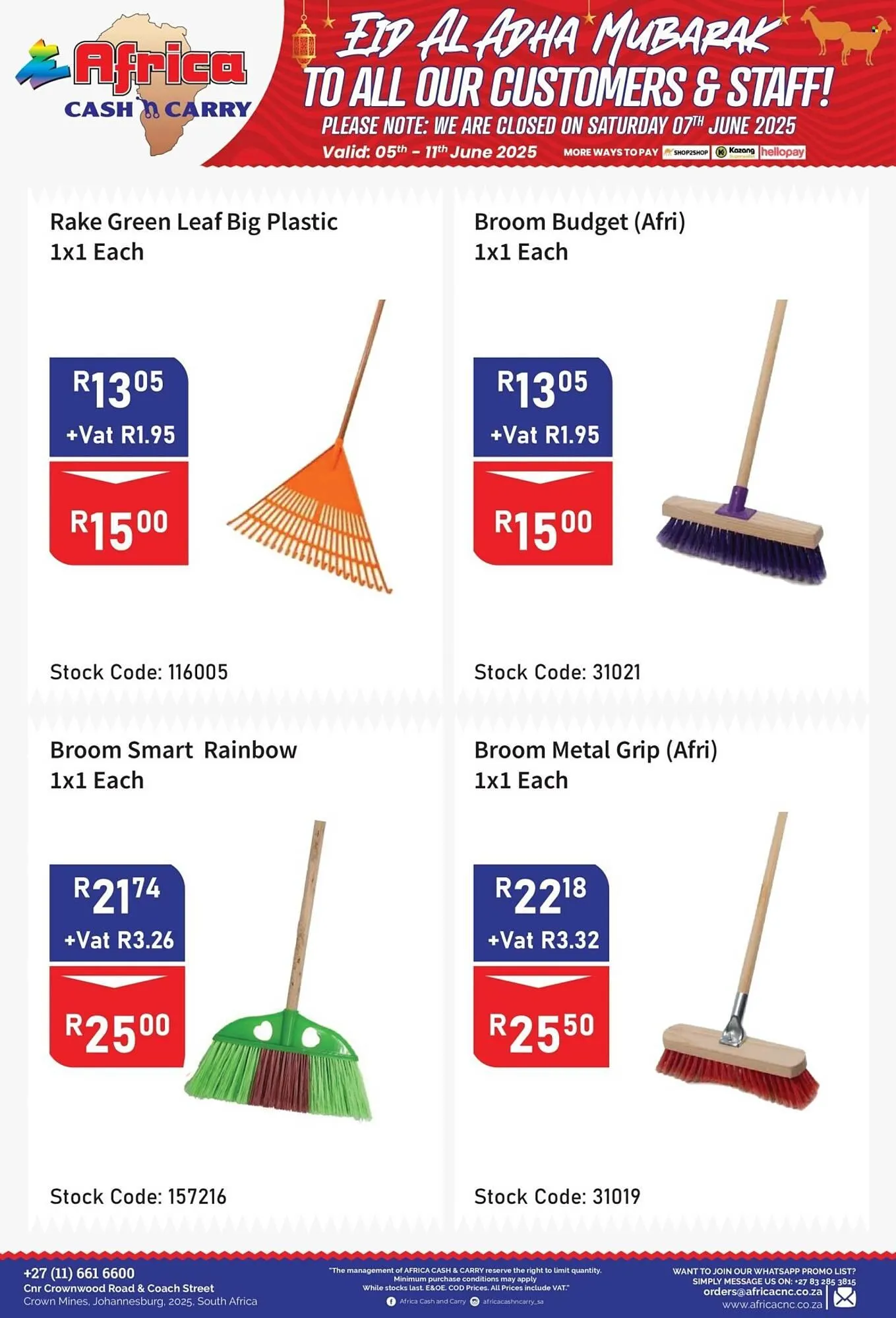 Africa Cash and Carry catalogue from 5 June to 11 June 2025 - Catalogue Page 12