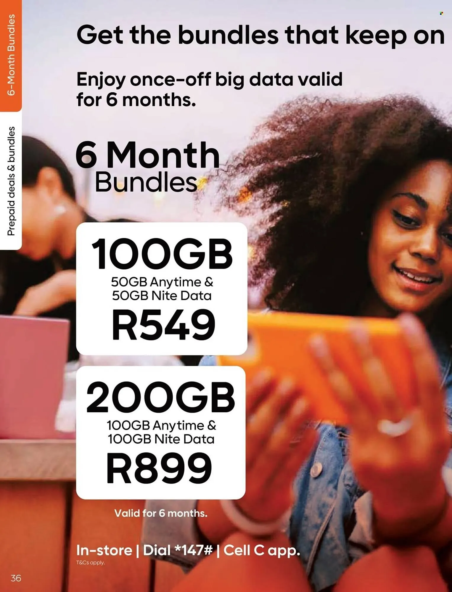 Cell C catalogue from 18 June to 31 July 2025 - Catalogue Page 36