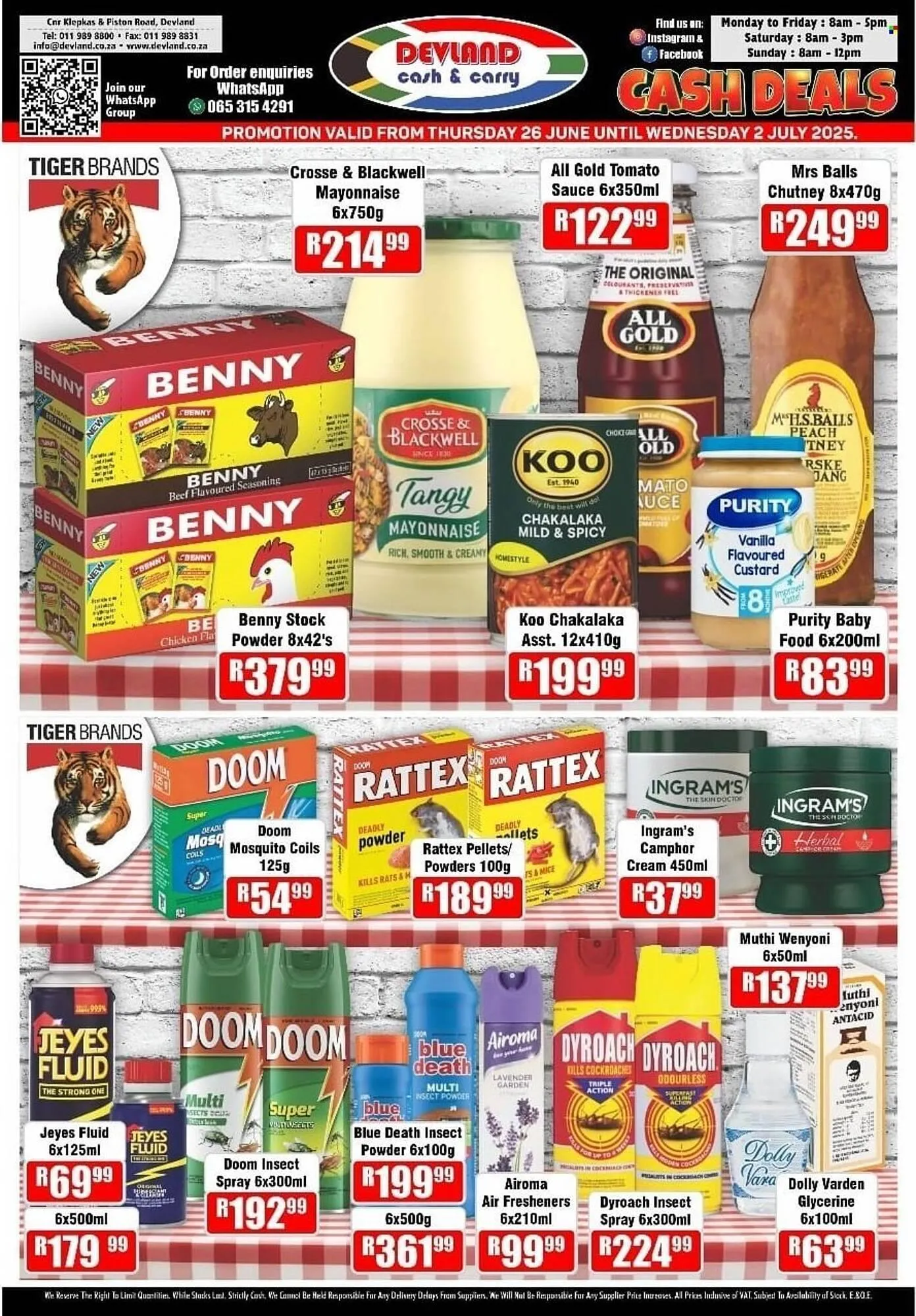 Devland Cash And Carry catalogue from 26 June to 2 July 2025 - Catalogue Page 8