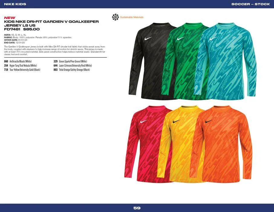 Nike Kids from 14 June to 31 December 2024 - Catalogue Page 59