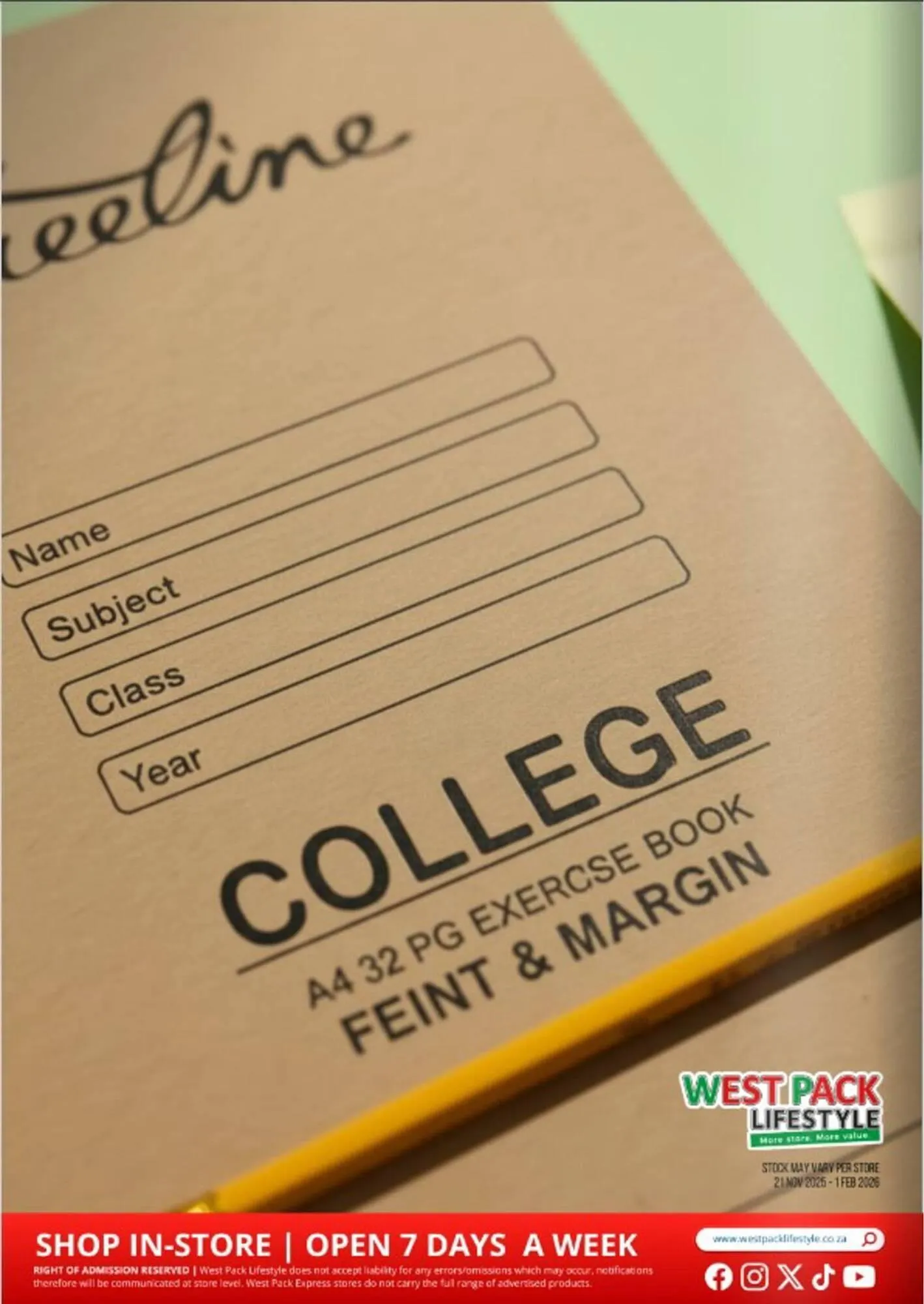 West Pack Lifestyle catalogue from 27 November to 1 February 2026 - Catalogue Page 6