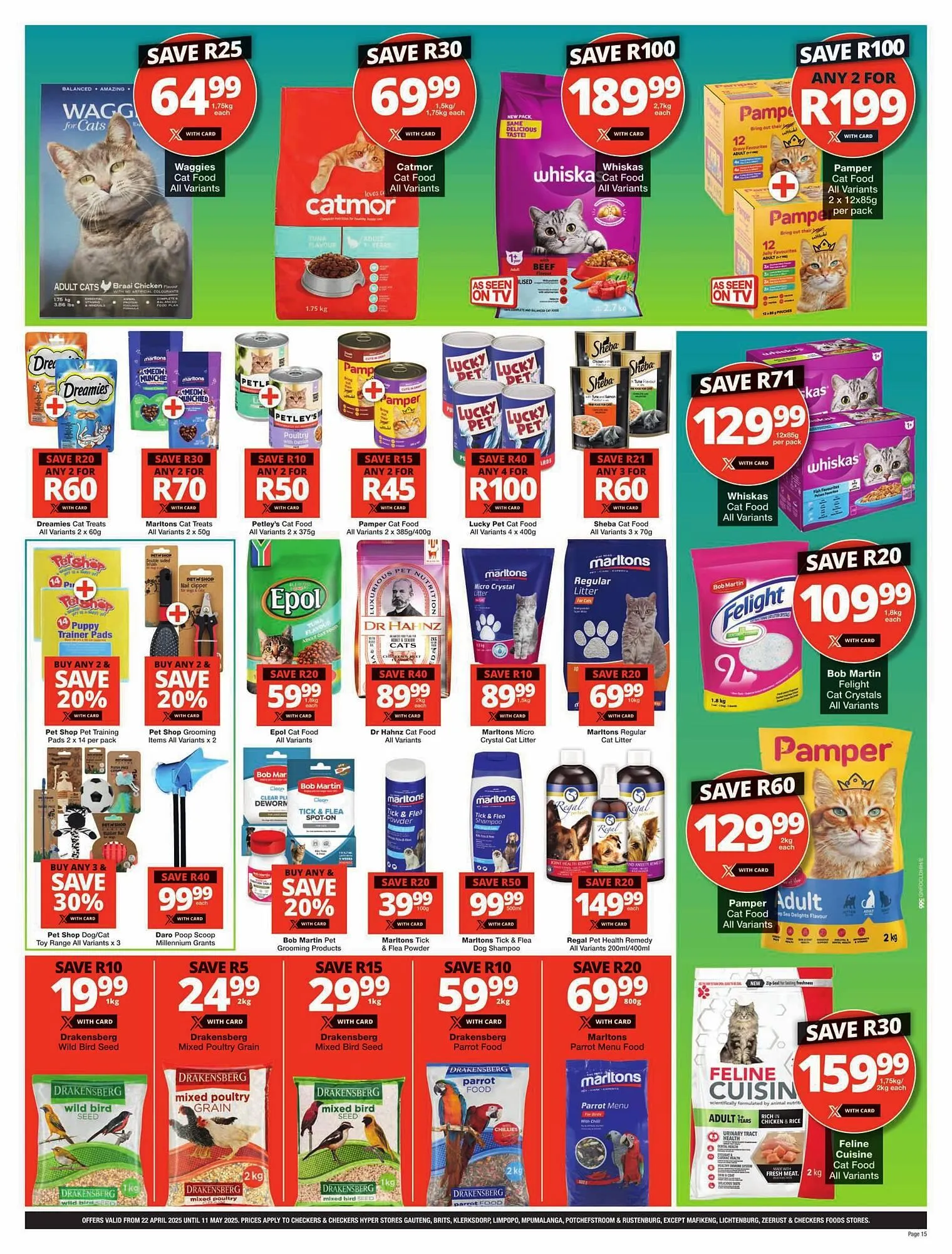 Checkers catalogue from 22 April to 11 May 2025 - Catalogue Page 15
