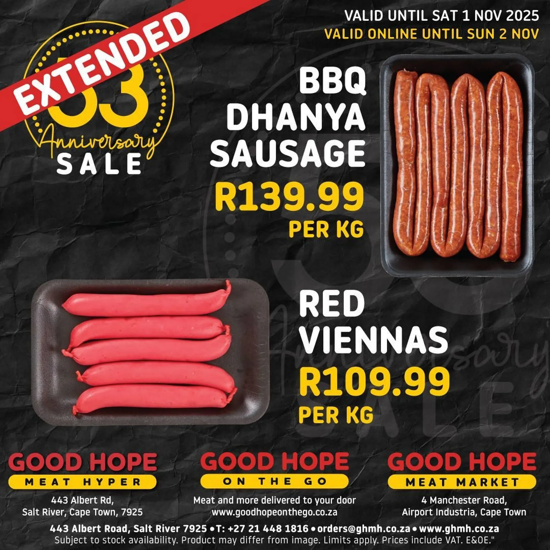 Good Hope Meat Hyper catalogue from 30 October to 2 November 2025 - Catalogue Page 2