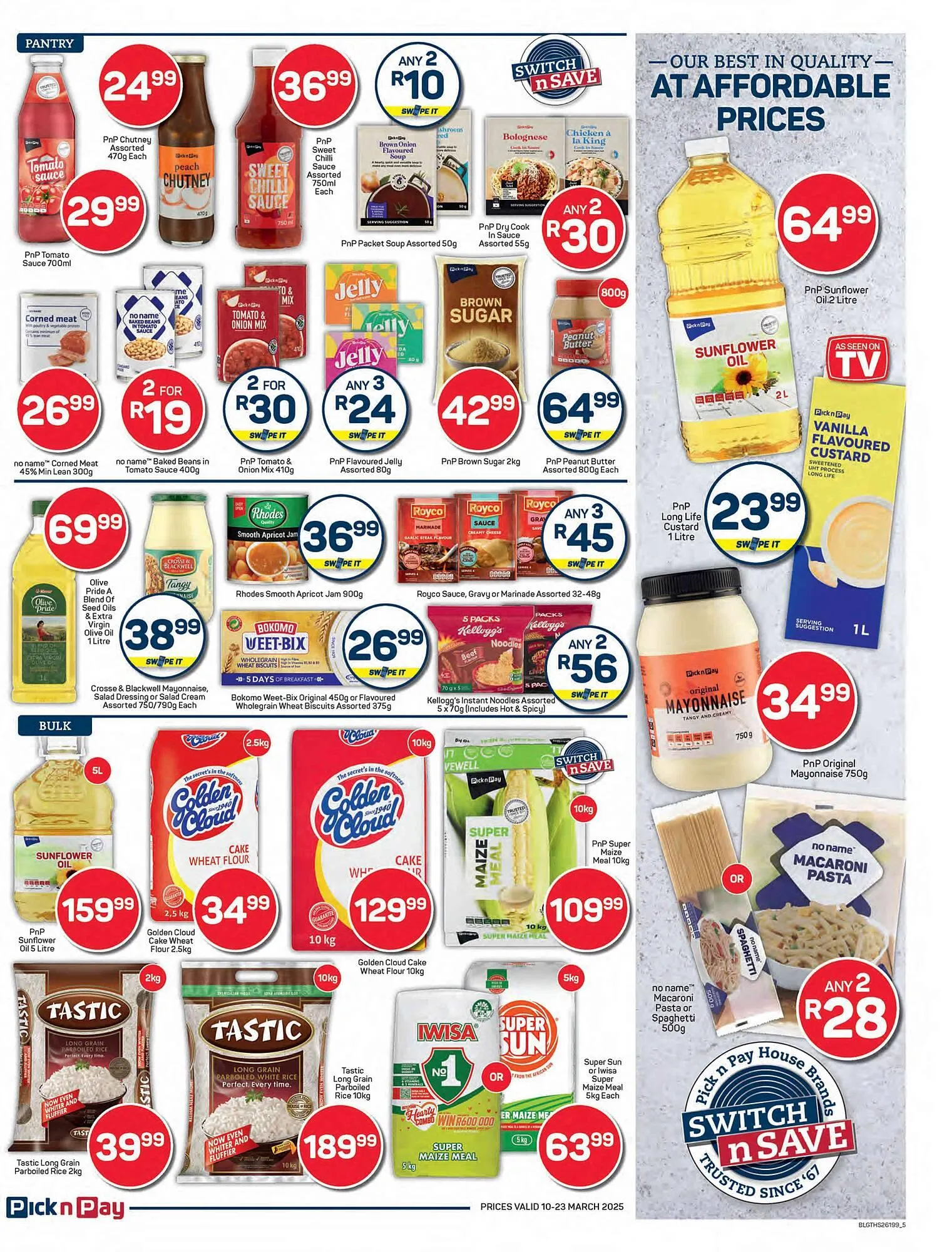 Pick n Pay catalogue from 10 March to 23 March 2025 - Catalogue Page 5