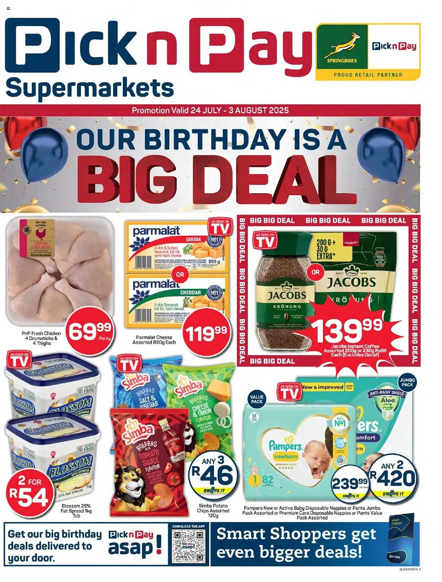 Pick n Pay catalogue from 24 July to 3 August 2025 - Catalogue Page 1