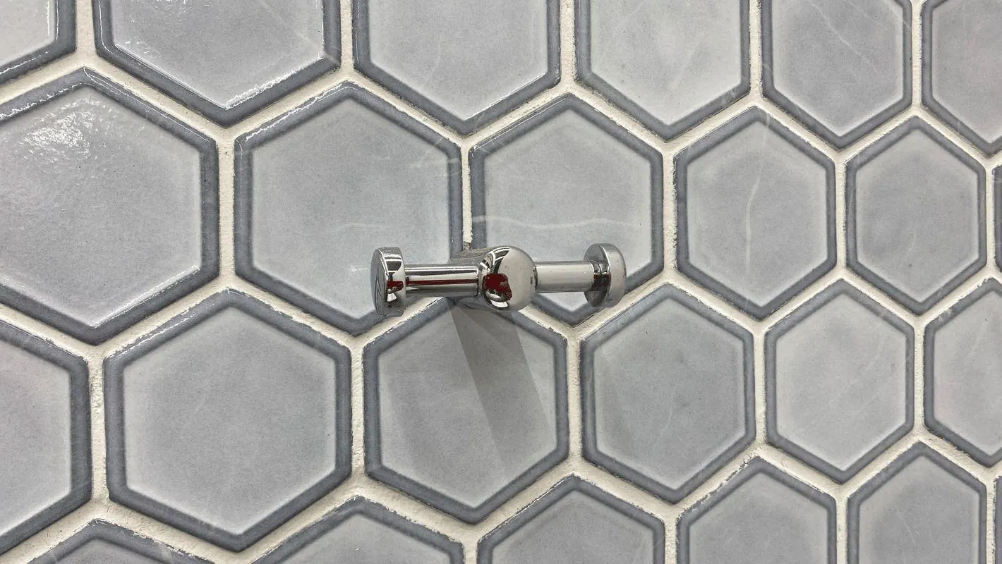 Omega Double Robe Hook 20 x 43 x 76mm