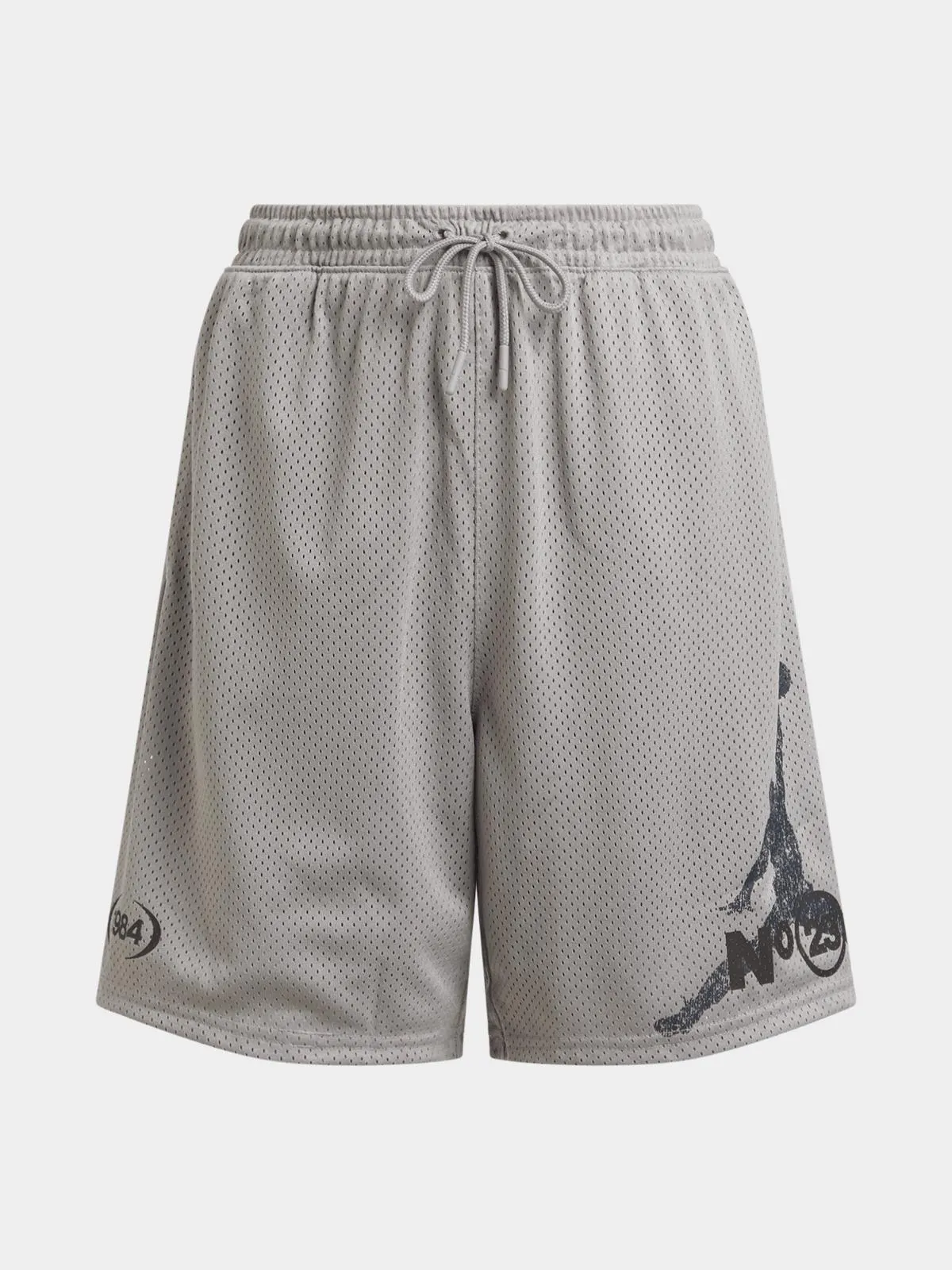 Jordan Unisex Youth 1984 Jumpman Mesh Grey Shorts