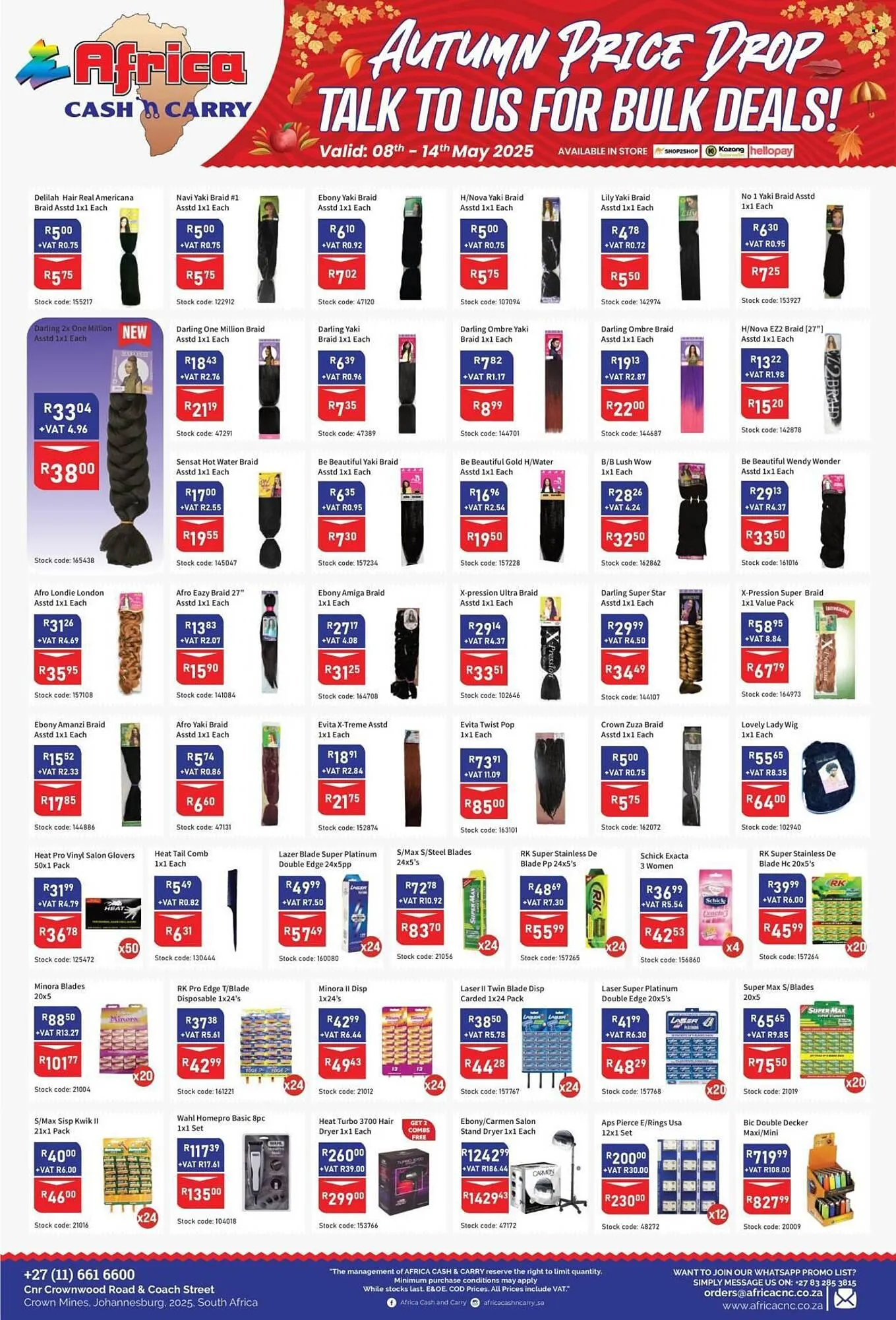Africa Cash and Carry catalogue from 8 May to 14 May 2025 - Catalogue Page 9