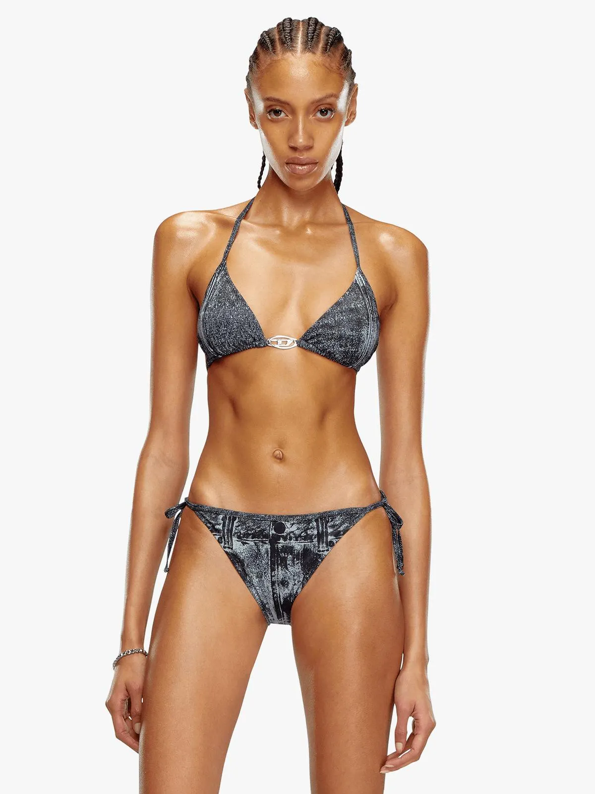 Women's Diesel Black Bfb-Sees-O Bra