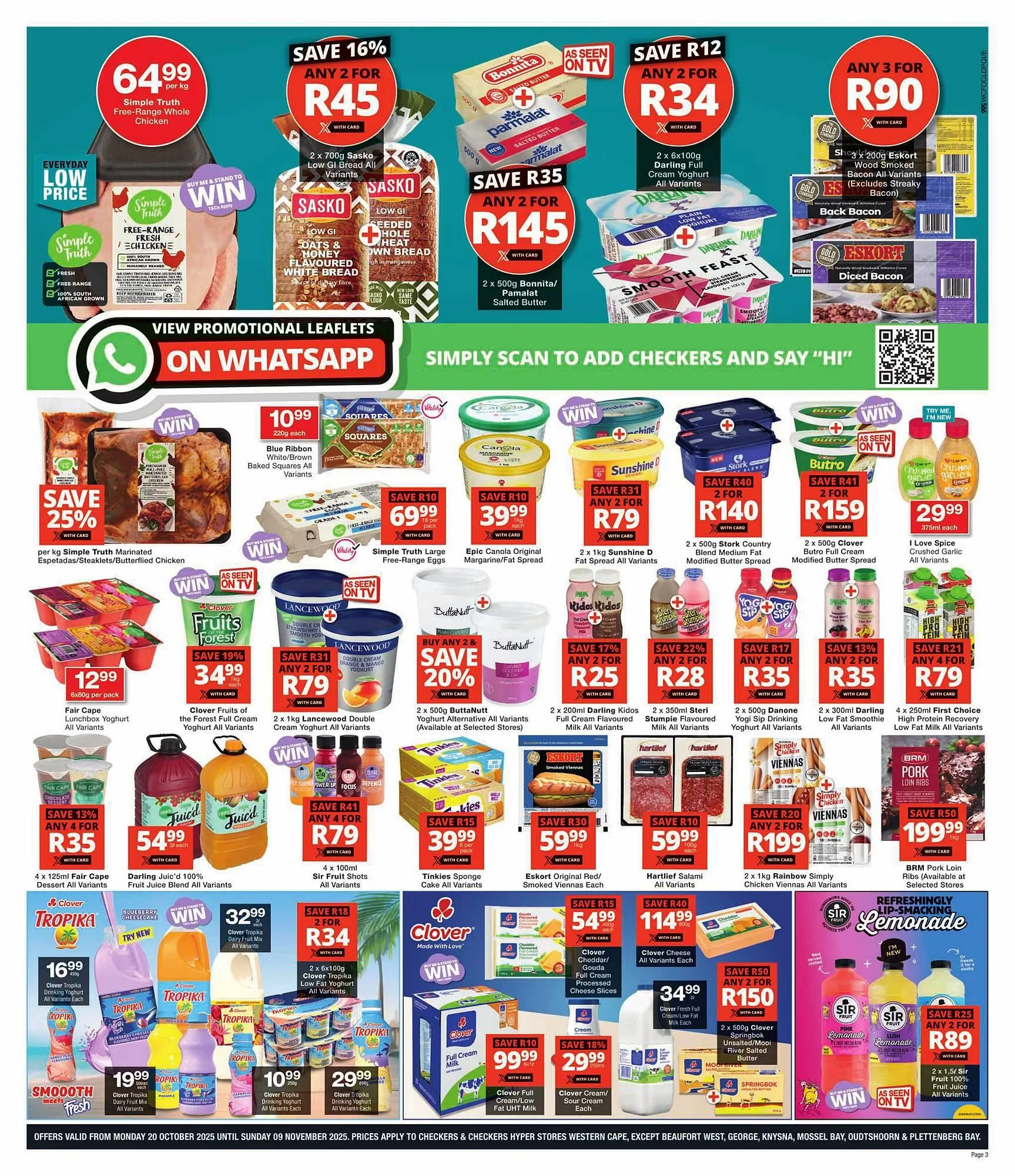 Checkers catalogue from 20 October to 9 November 2025 - Catalogue Page 3