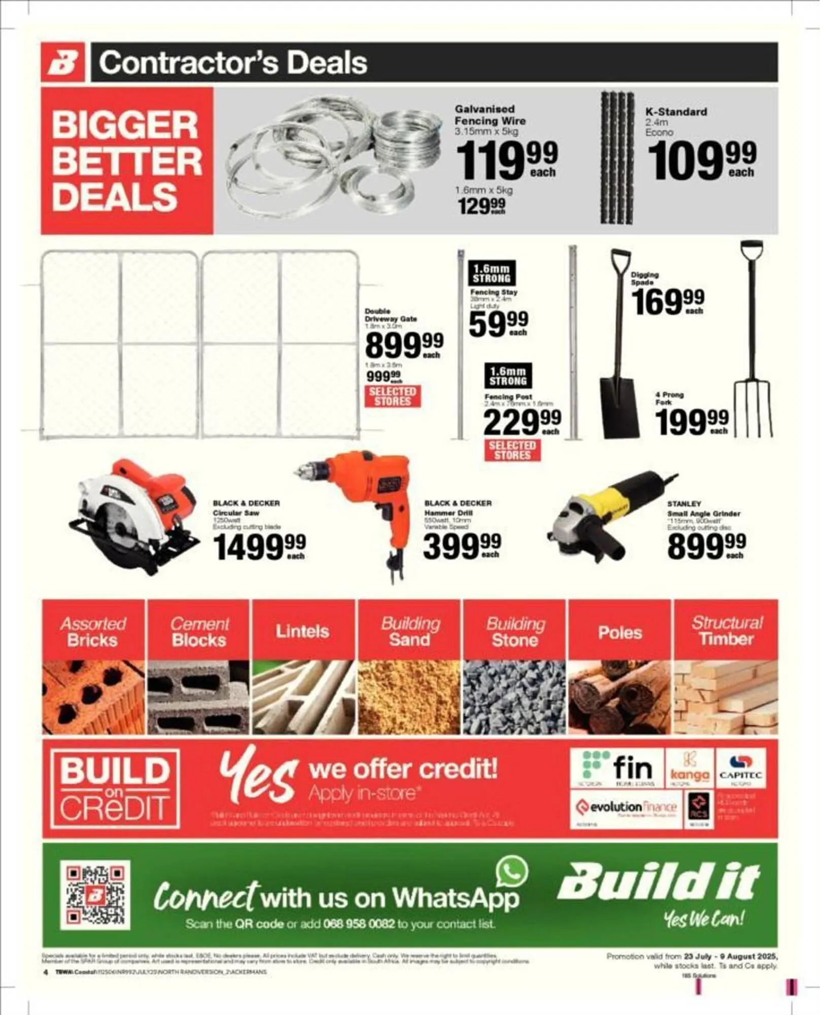 Build It catalogue from 23 July to 9 August 2025 - Catalogue Page 4