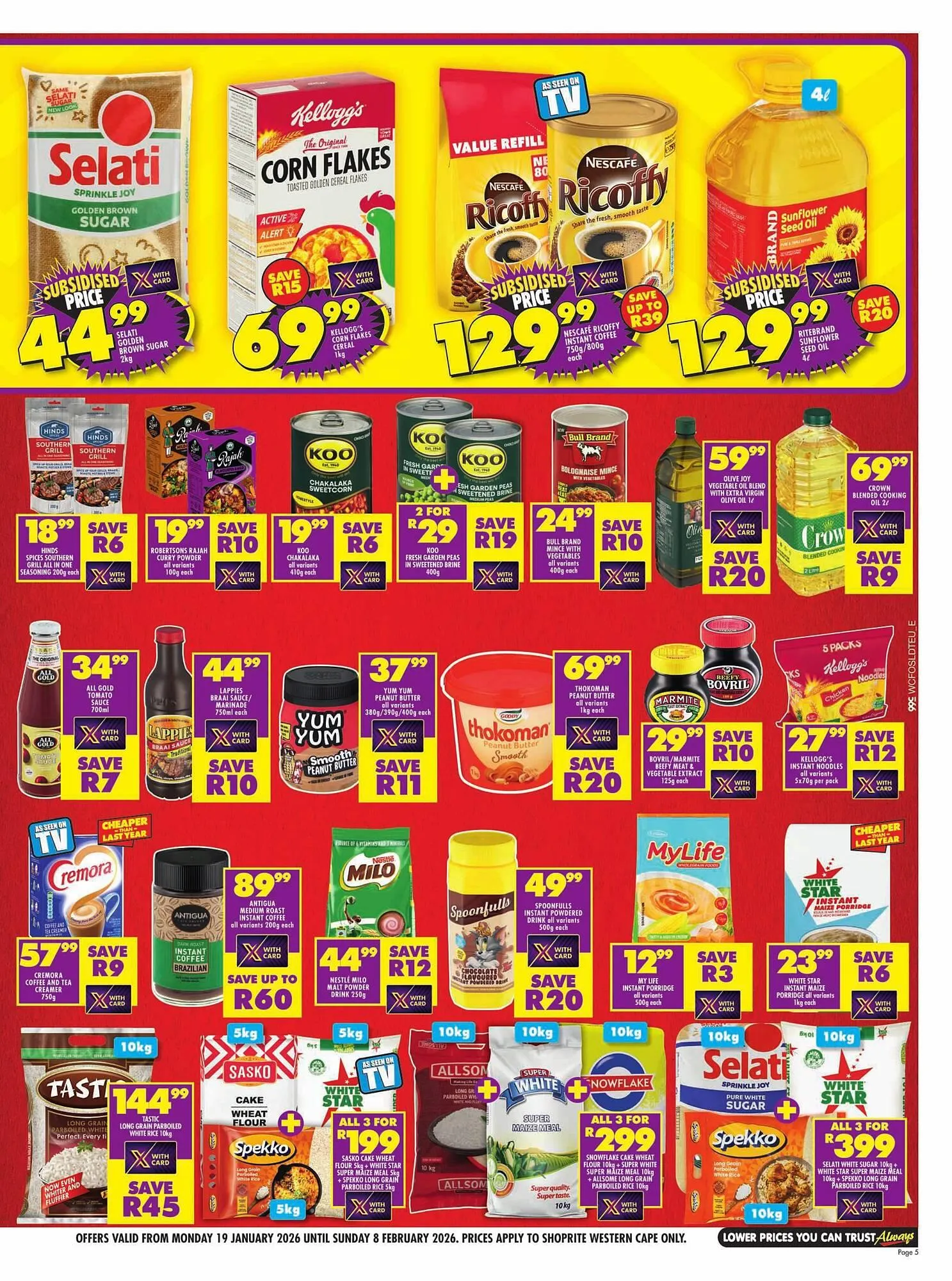 Shoprite catalogue from 19 January to 8 February 2026 - Catalogue Page 5