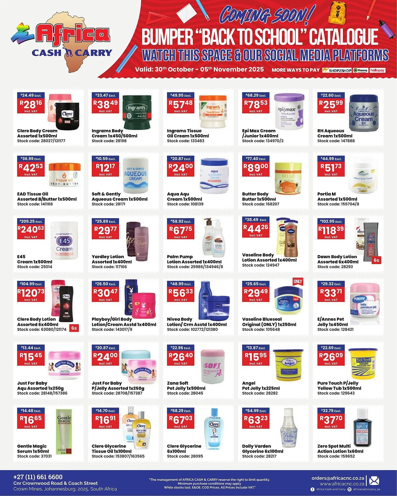 Africa Cash and Carry catalogue from 30 October to 5 November 2025 - Catalogue Page 5