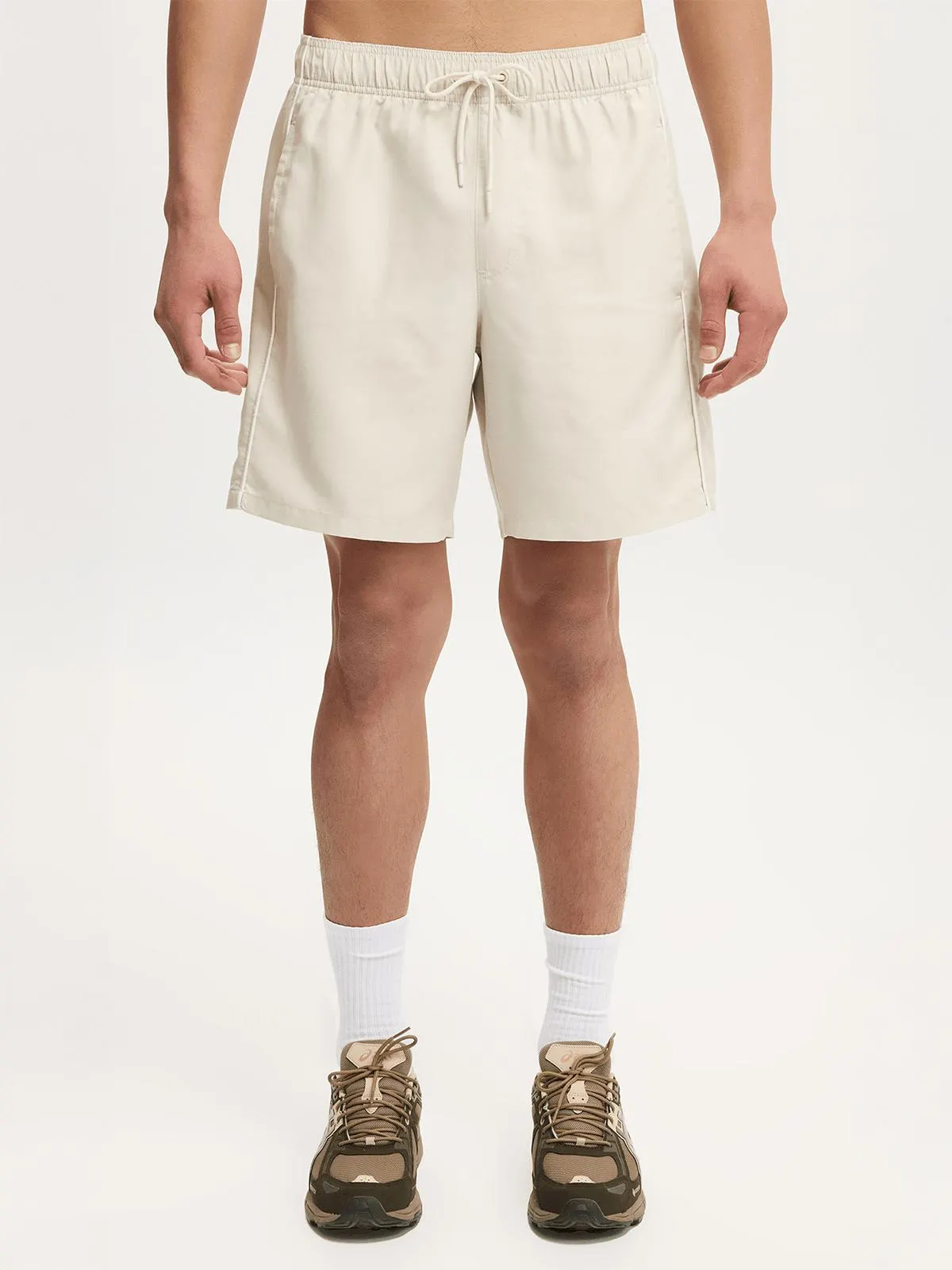 Men's Cotton On Ecru Nomad Baggy Shorts